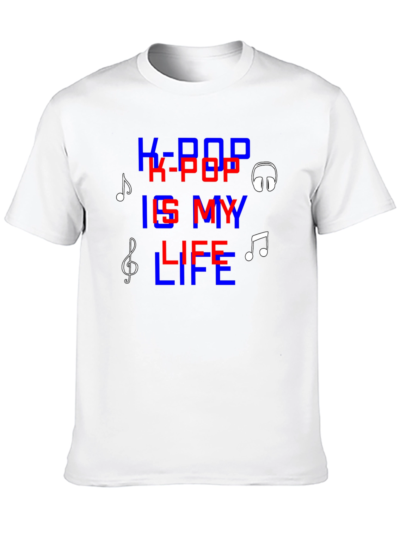K-Pop Is My Life Graphic T-Shirt