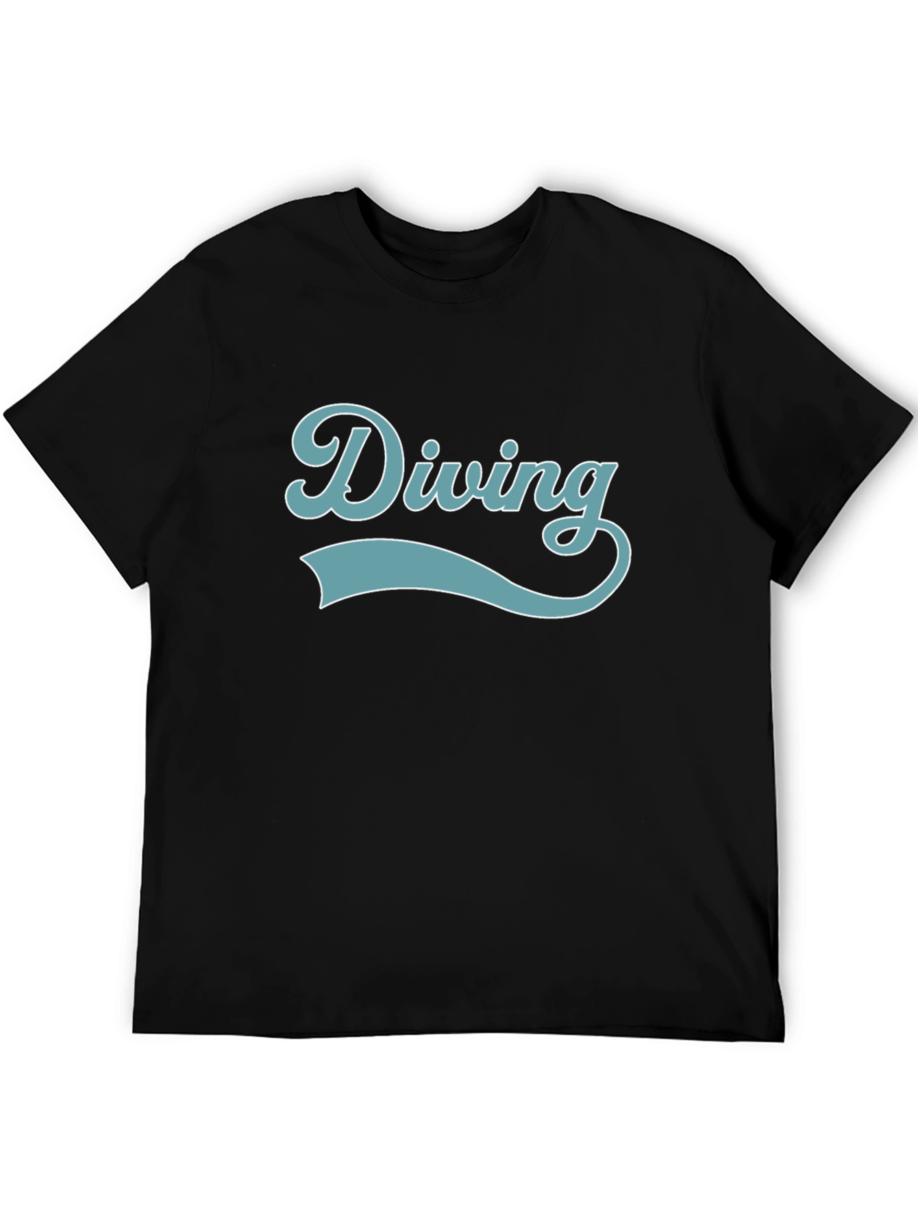 Diving Graphic T-Shirt - Retro Style