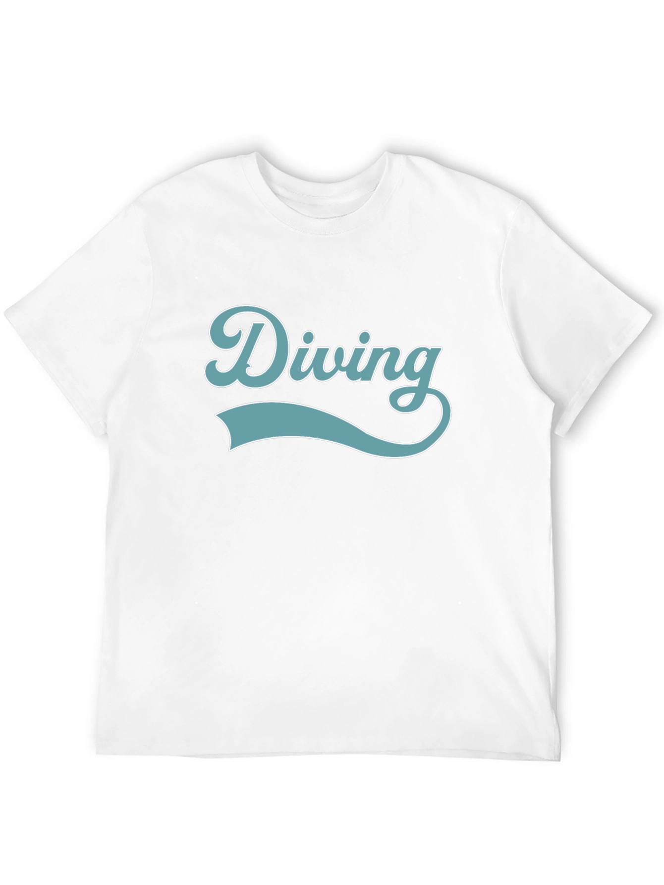 Diving Graphic T-Shirt - Retro Style