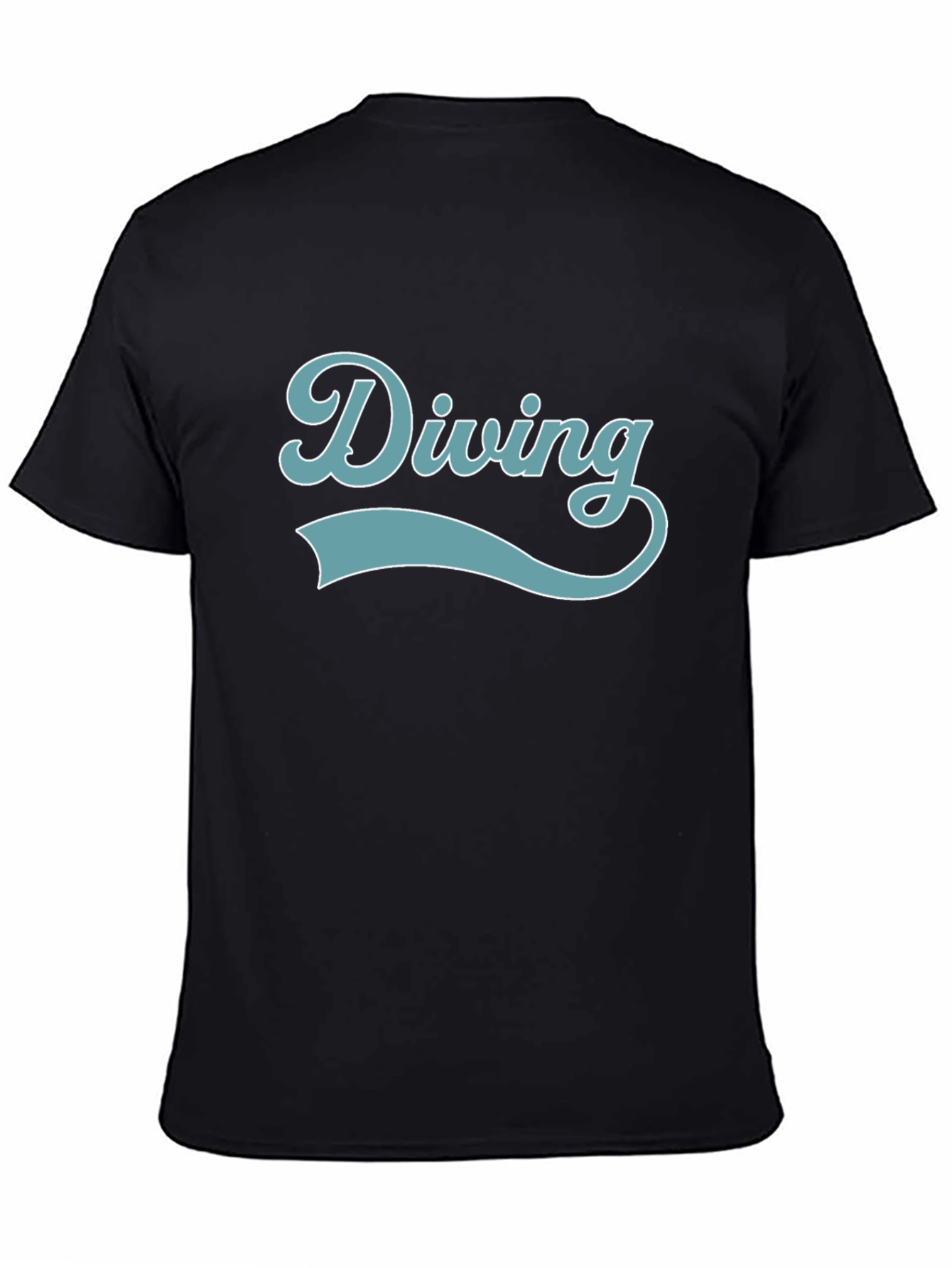 Diving Graphic T-Shirt - Retro Style