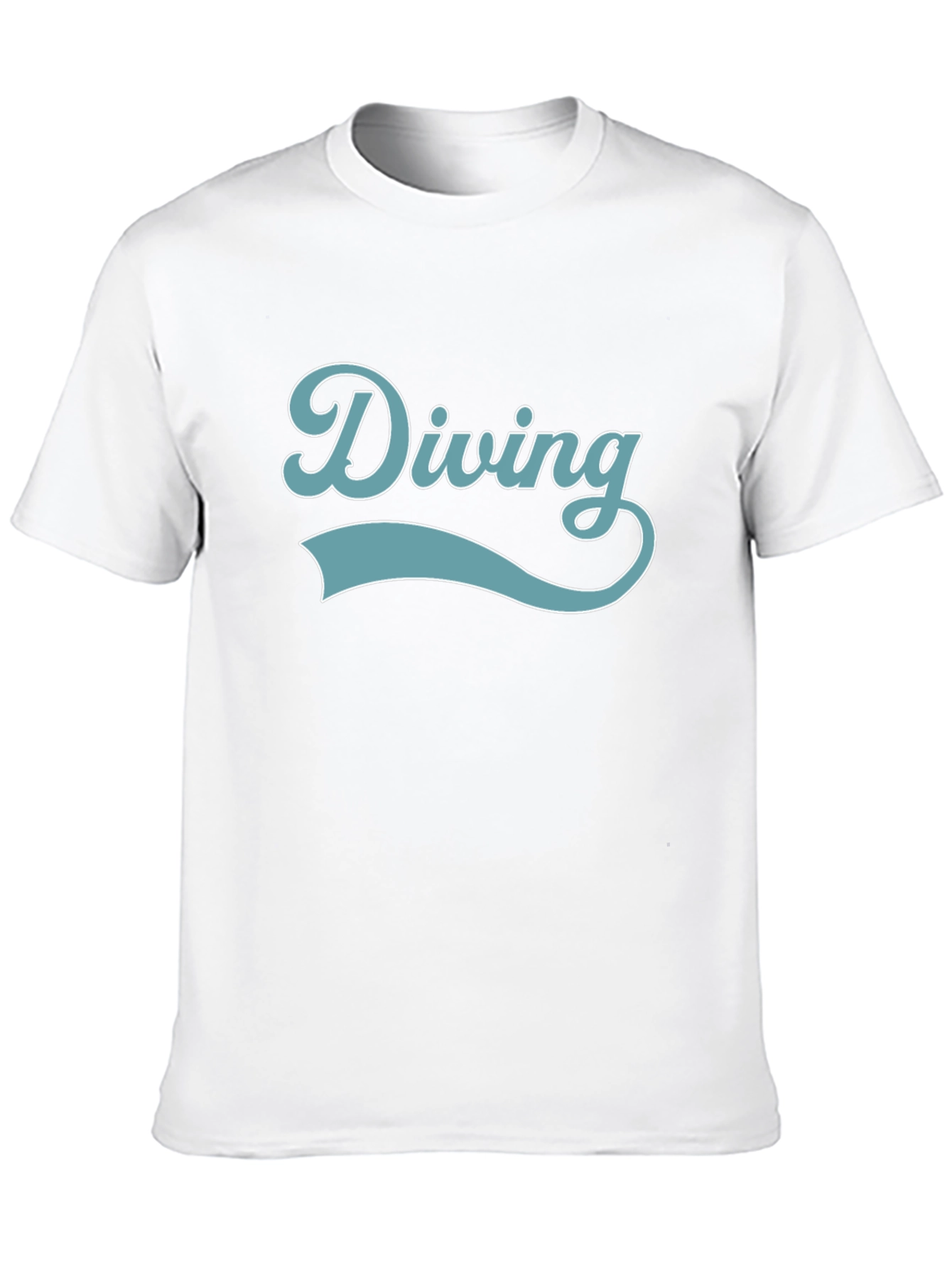 Diving Graphic T-Shirt - Retro Style