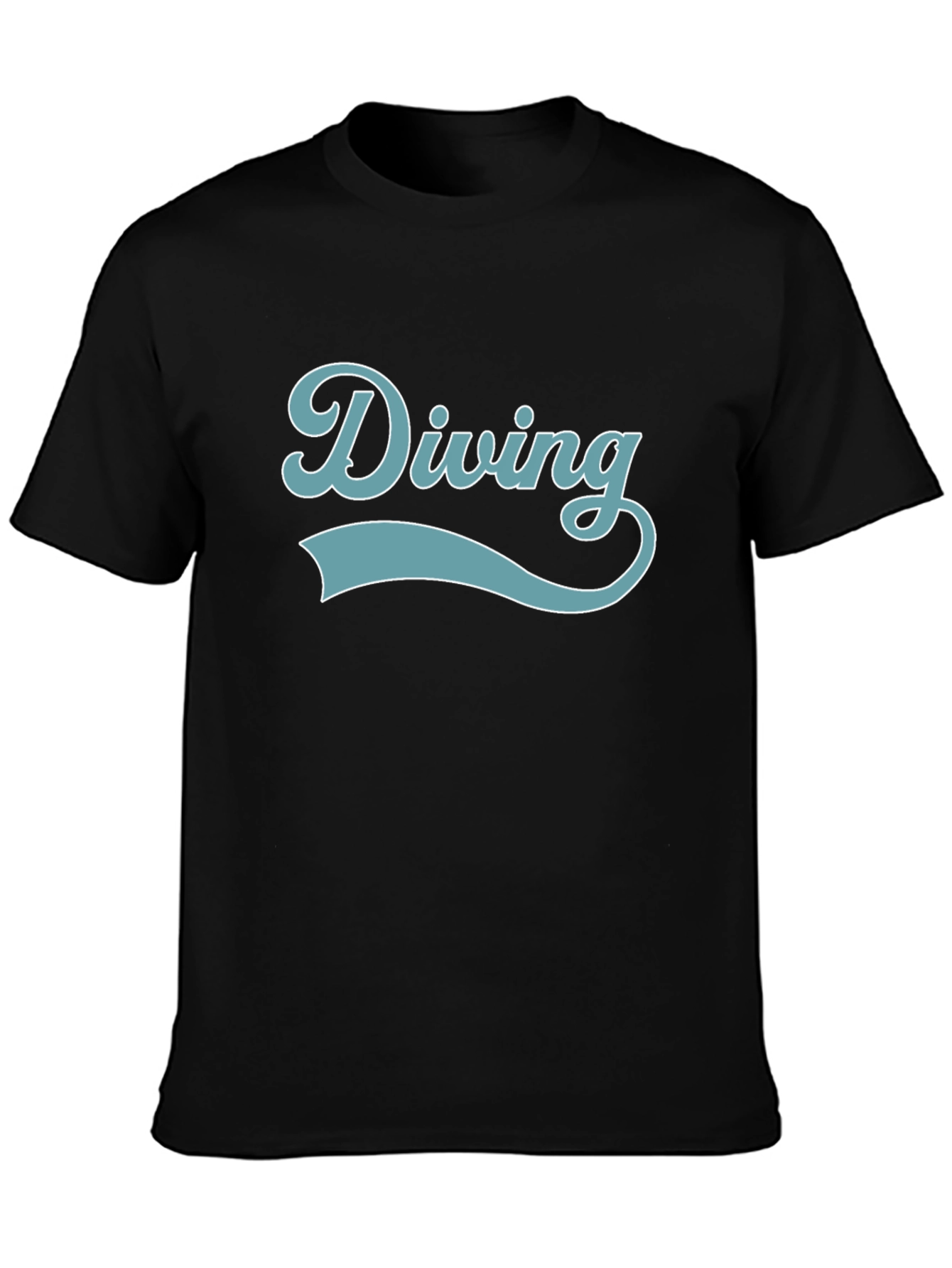 Diving Graphic T-Shirt - Retro Style