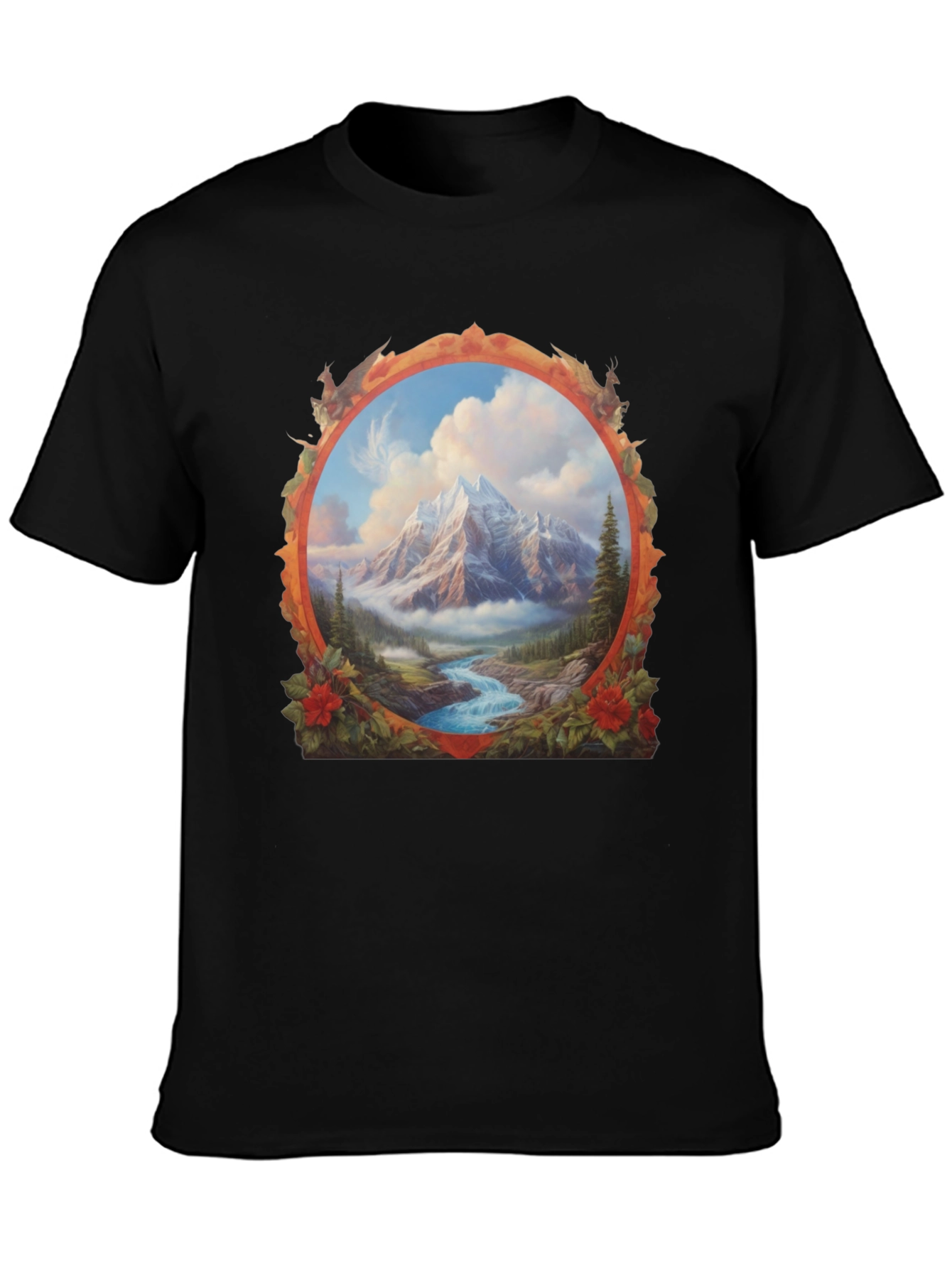 Mountain River Graphic Tee