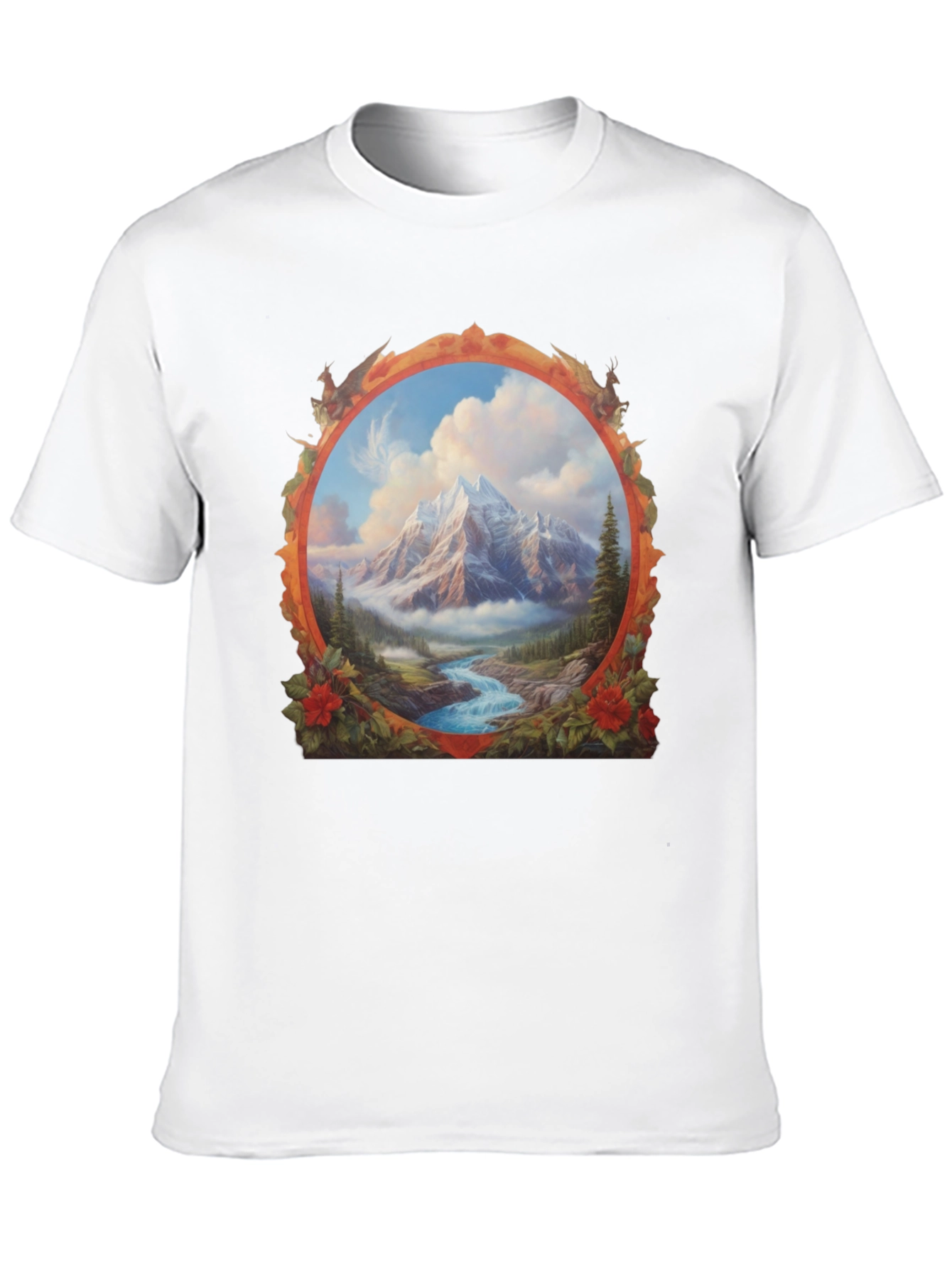 Mountain River Graphic Tee