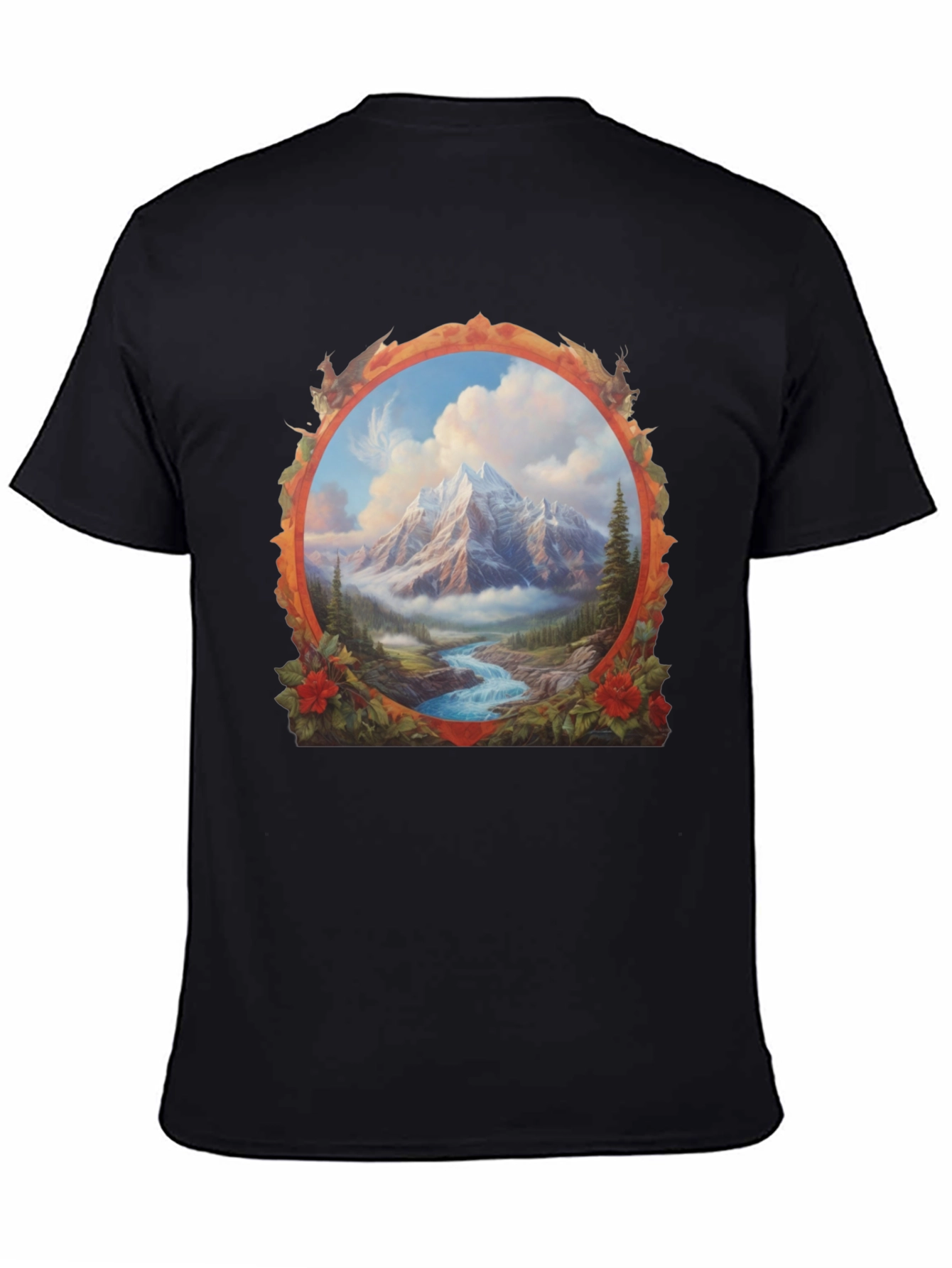 Mountain River Graphic Tee