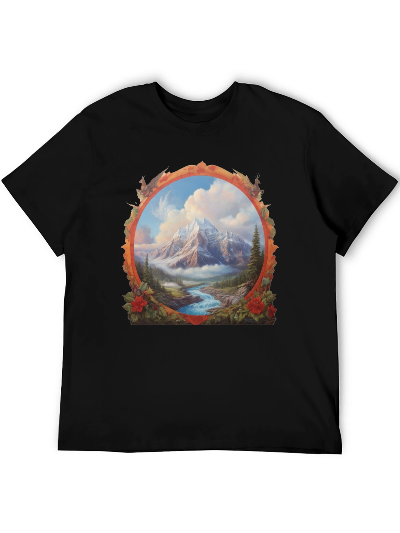 Mountain River Graphic Tee