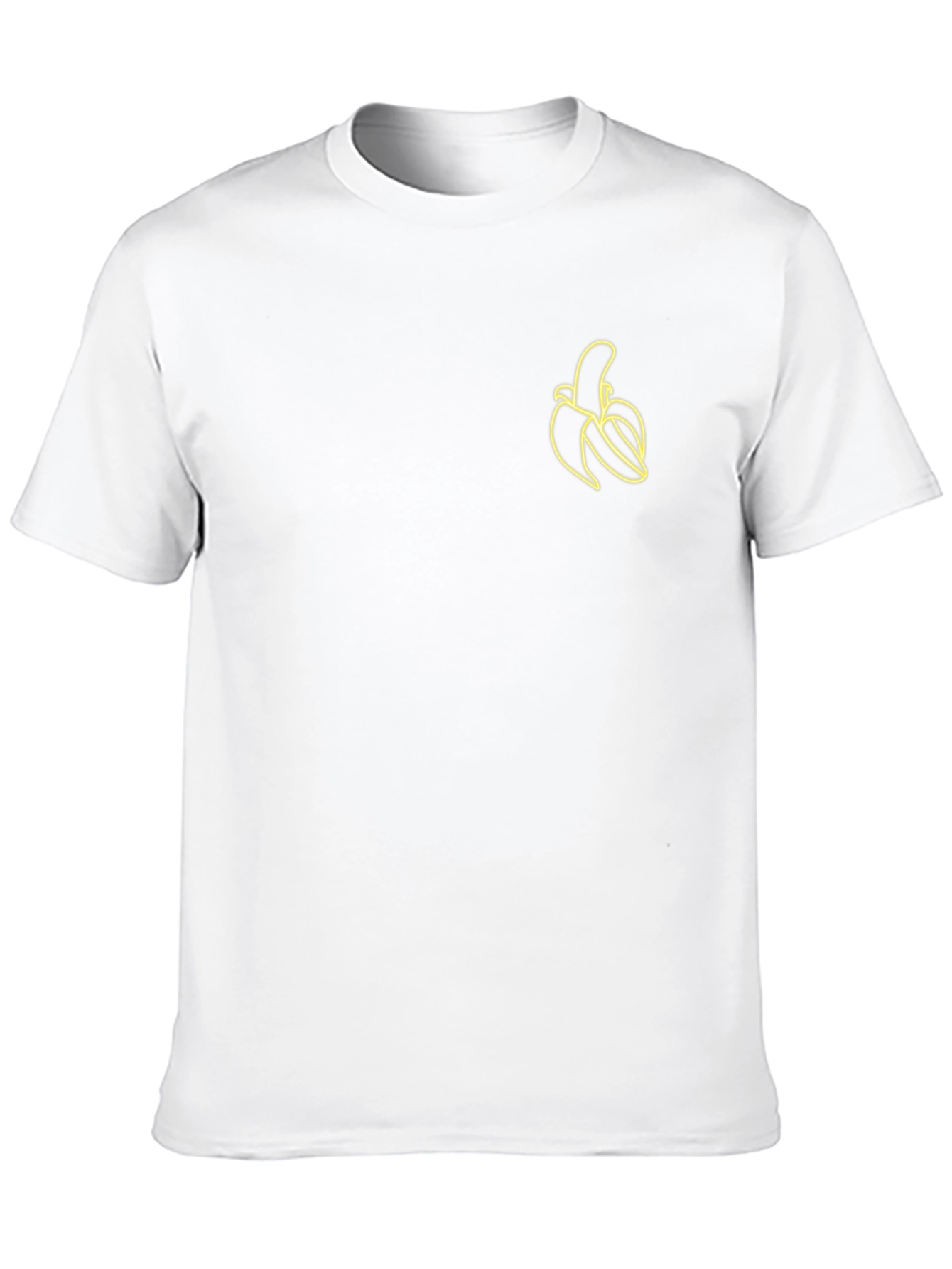 Banana Graphic Tee - Black Short Sleeve T-Shirt