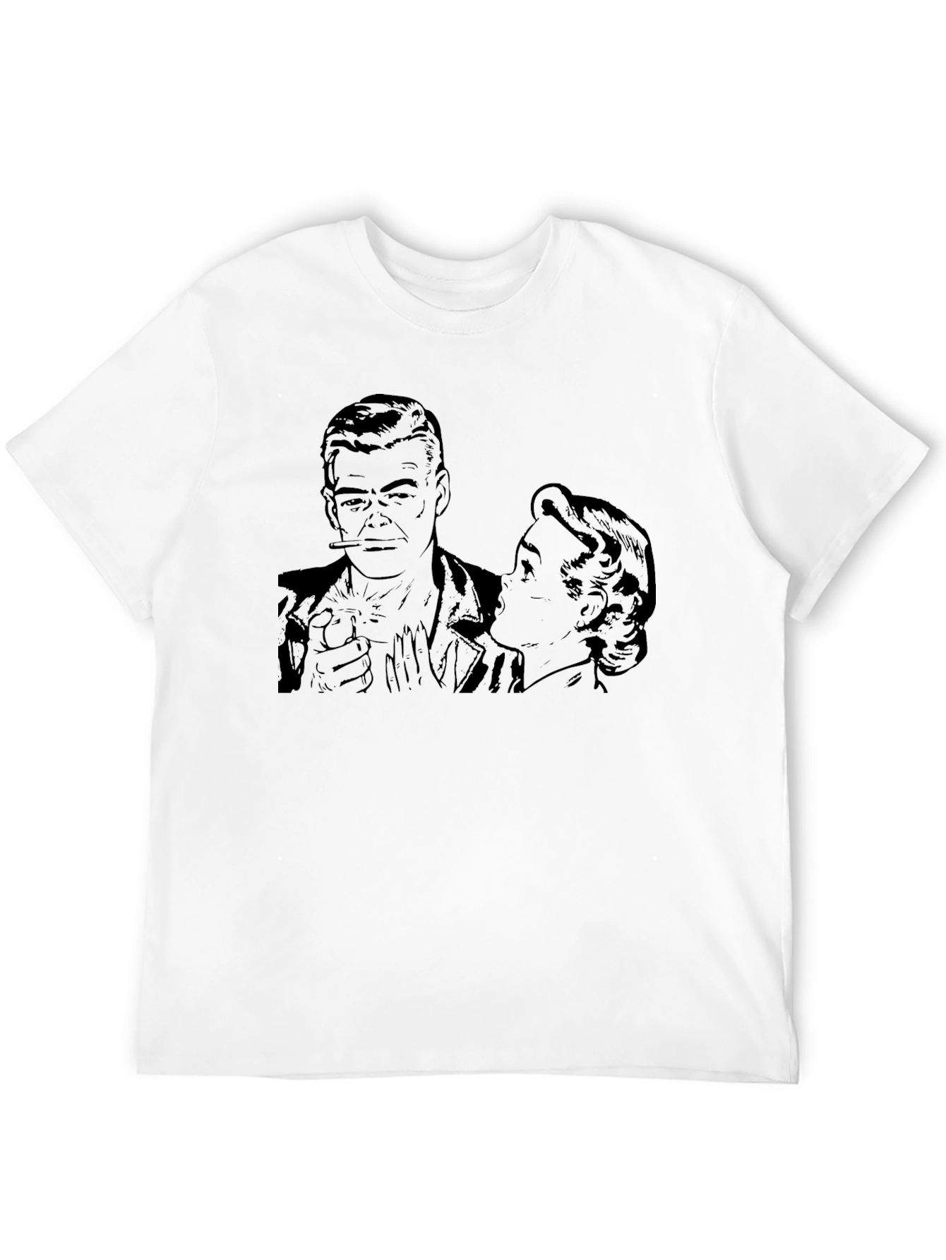 Retro Noir Graphic T-Shirt - Classic Style
