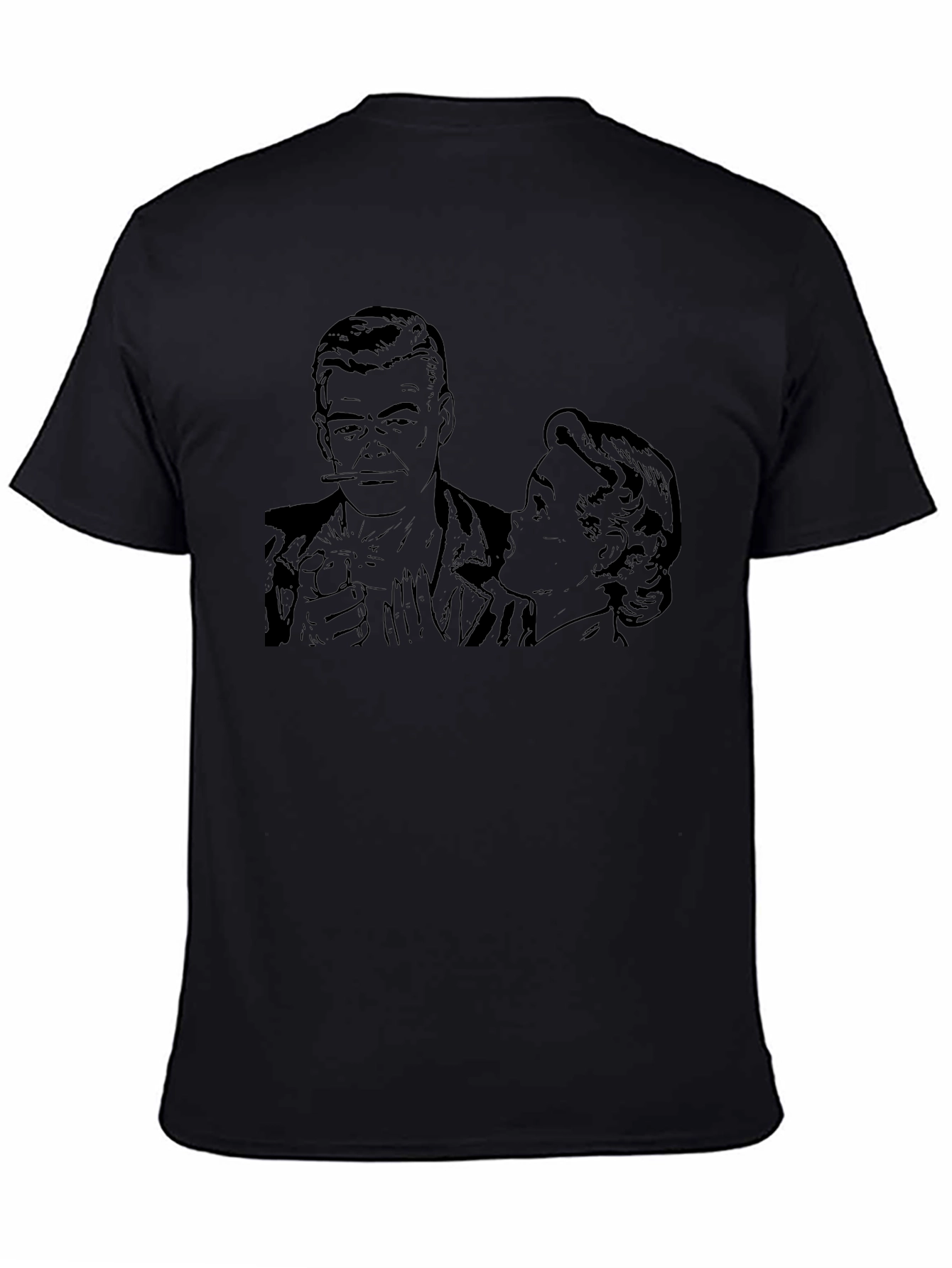 Retro Noir Graphic T-Shirt - Classic Style