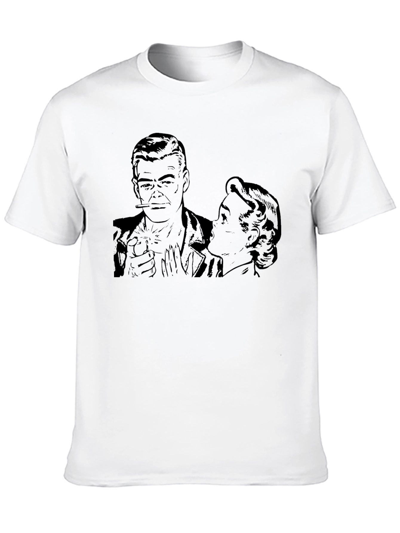 Retro Noir Graphic T-Shirt - Classic Style