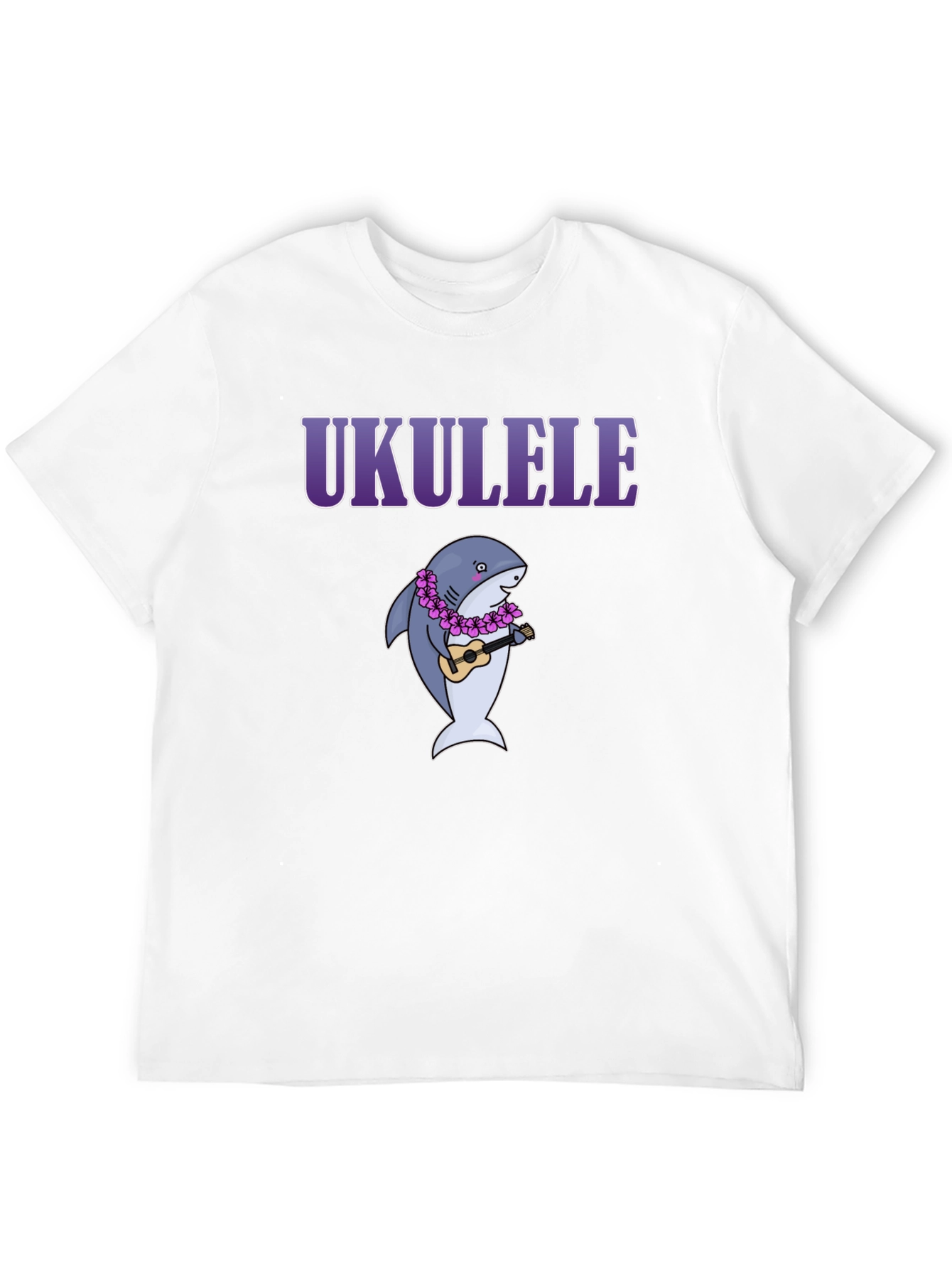 Ukulele Shark Graphic Tee - Aloha Vibes