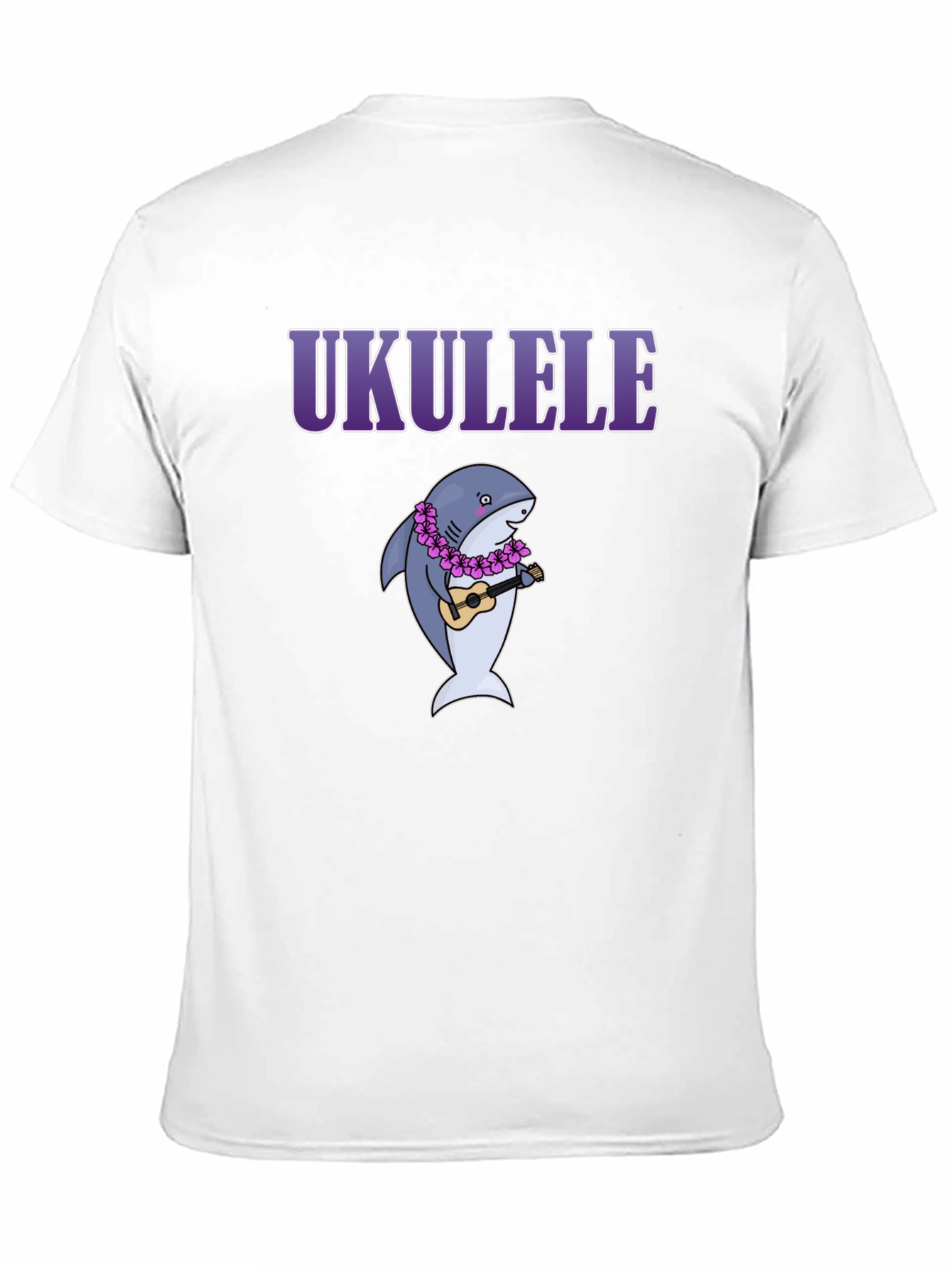 Ukulele Shark Graphic Tee - Aloha Vibes