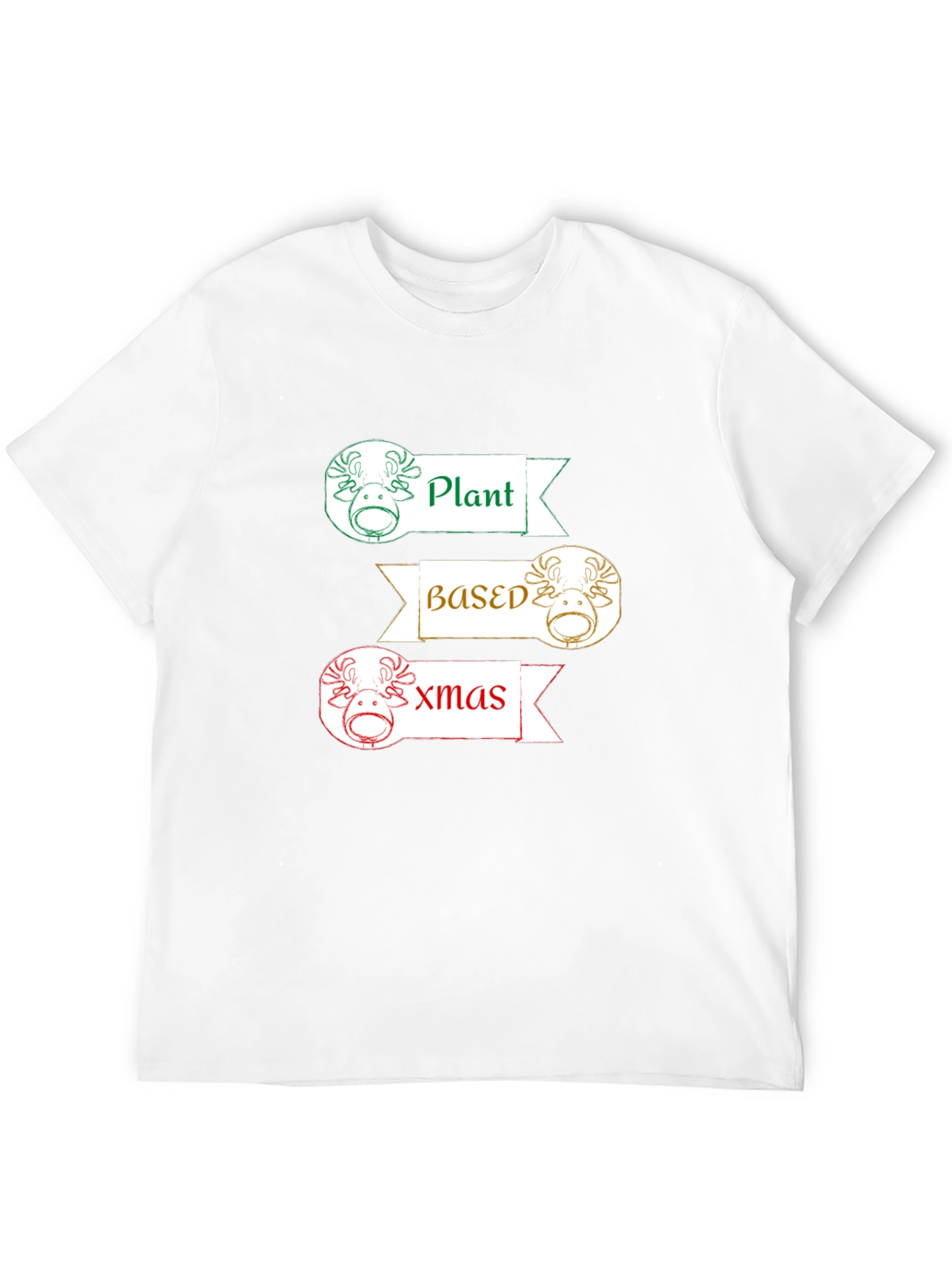 Plant Based Xmas T-Shirt