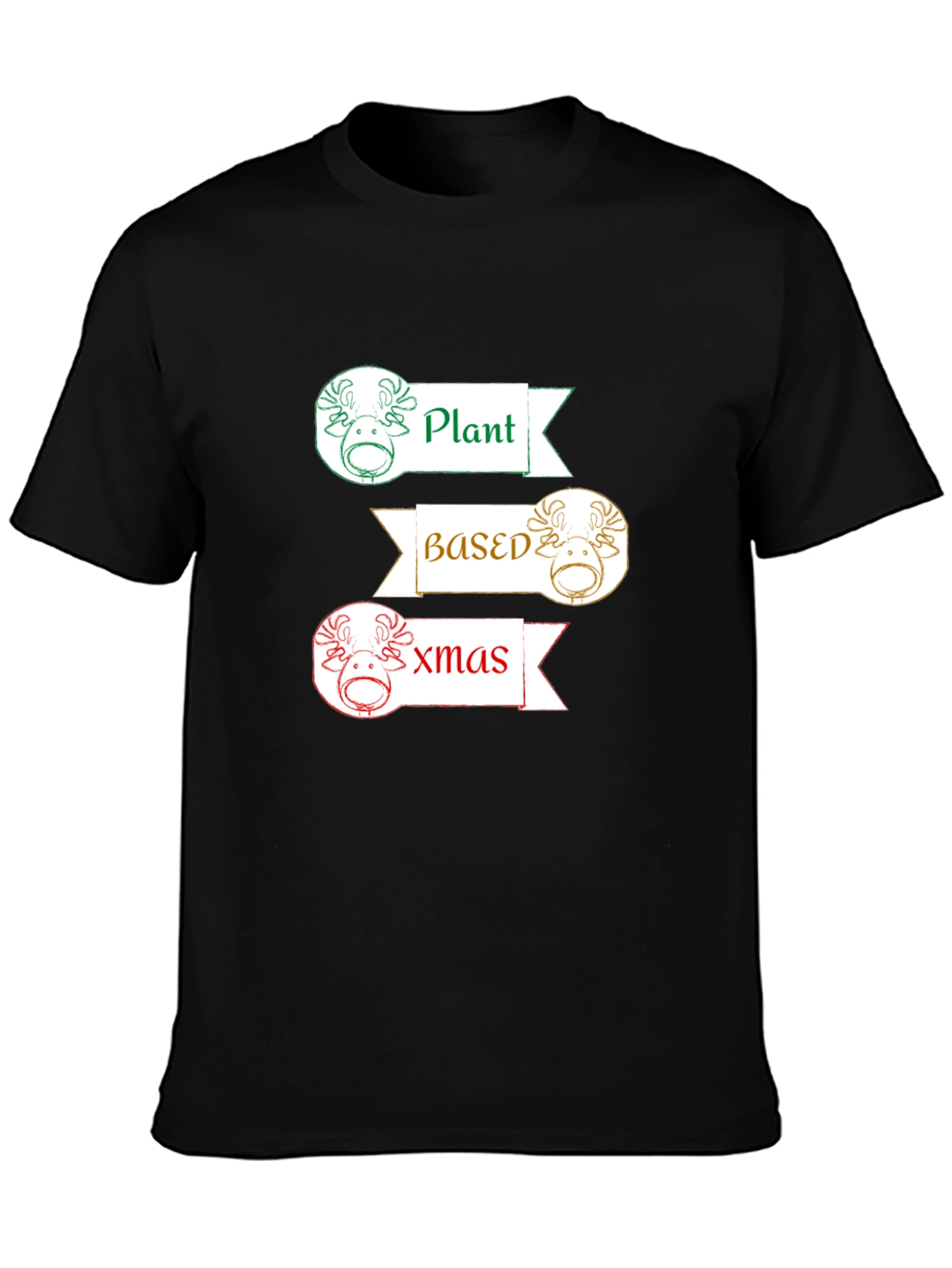 Plant Based Xmas T-Shirt