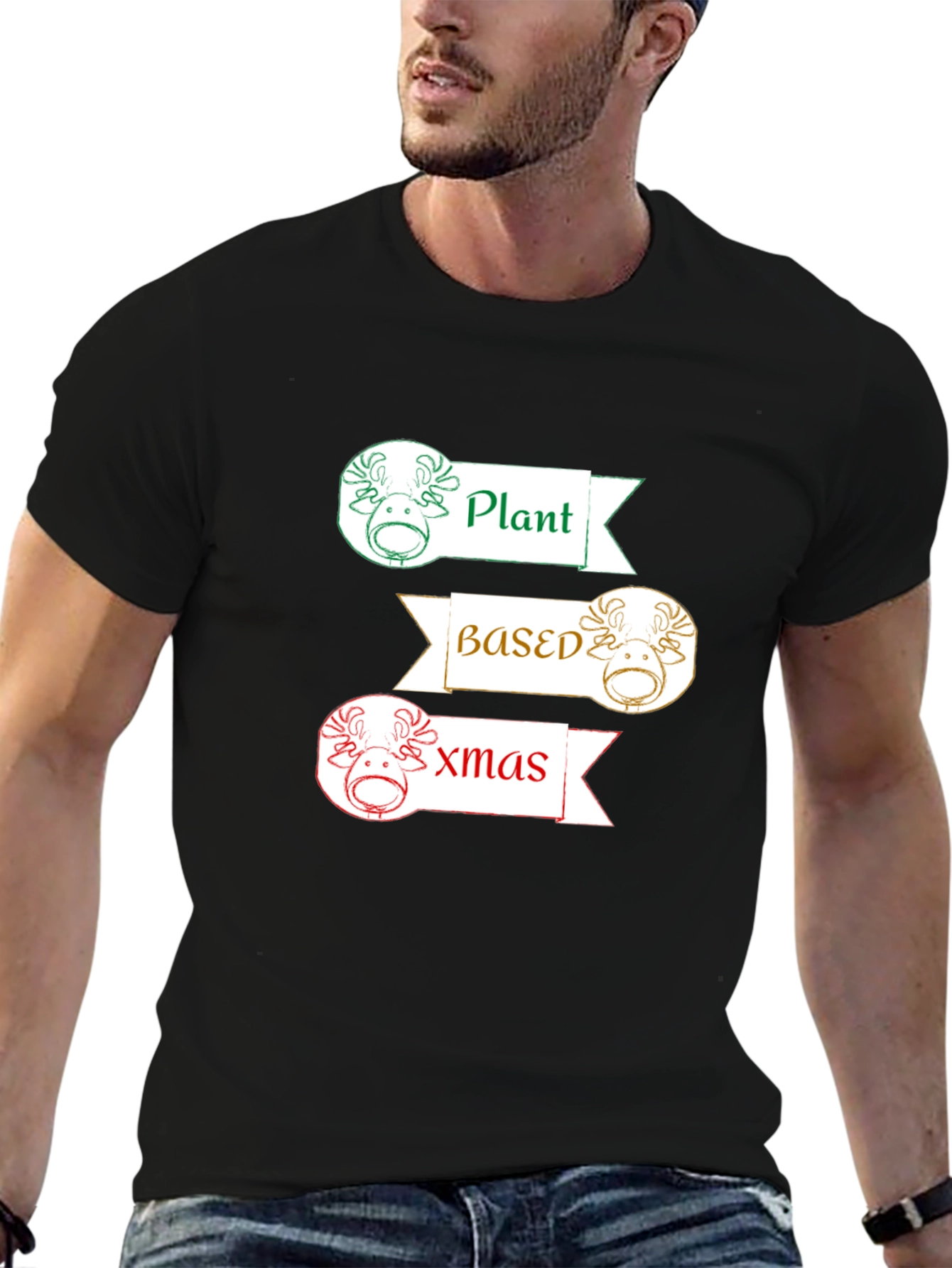 Plant Based Xmas T-Shirt