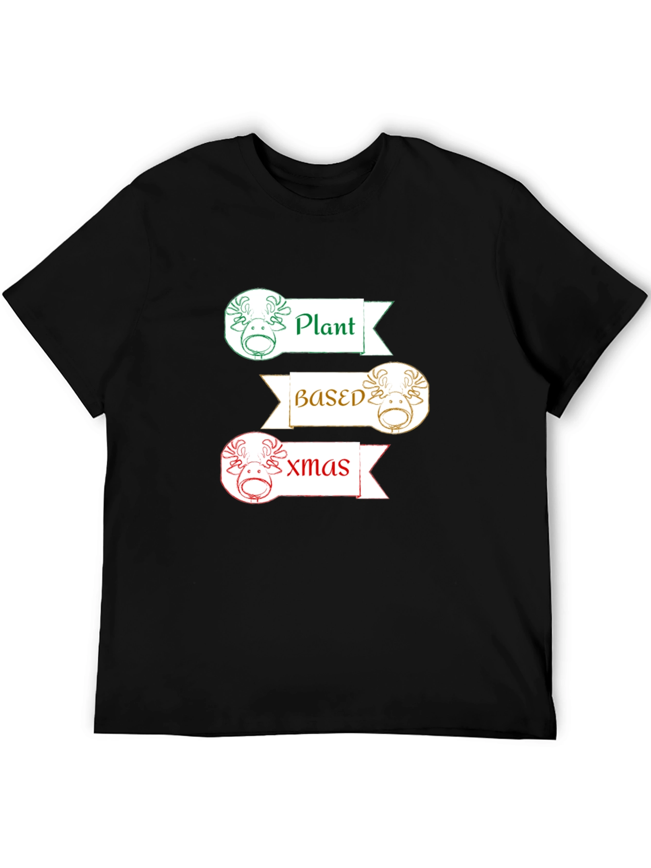 Plant Based Xmas T-Shirt