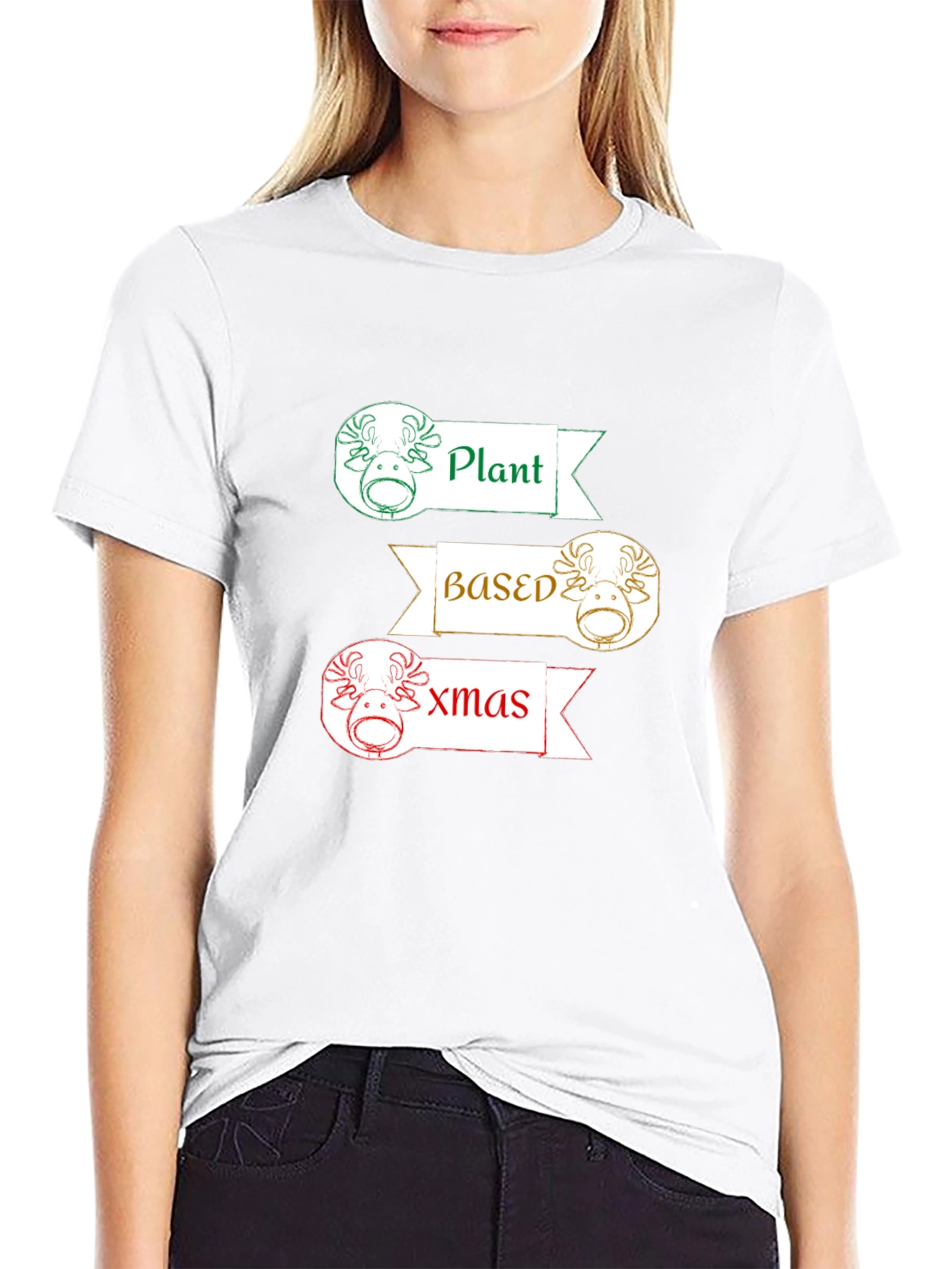 Plant Based Xmas T-Shirt