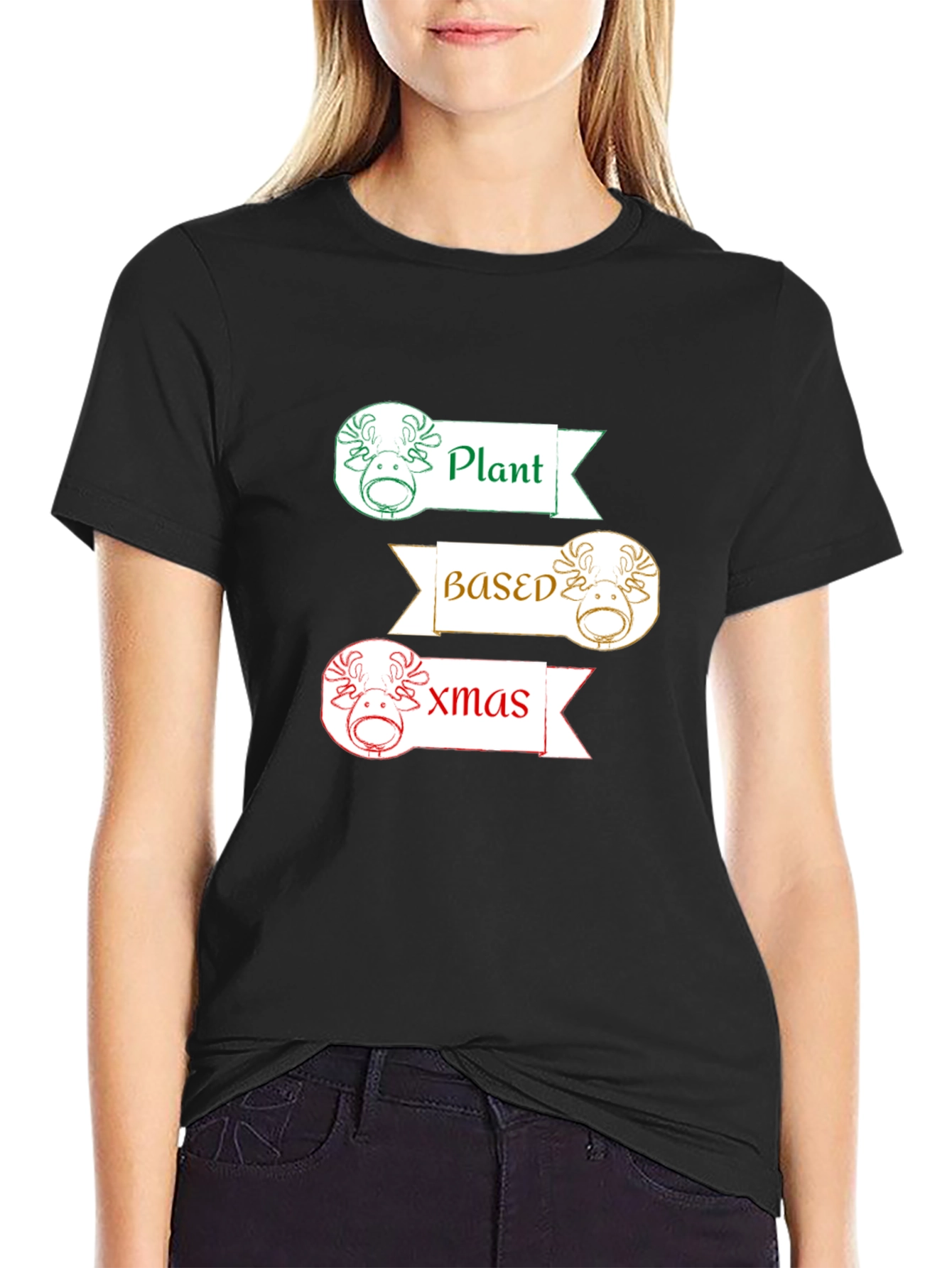 Plant Based Xmas T-Shirt