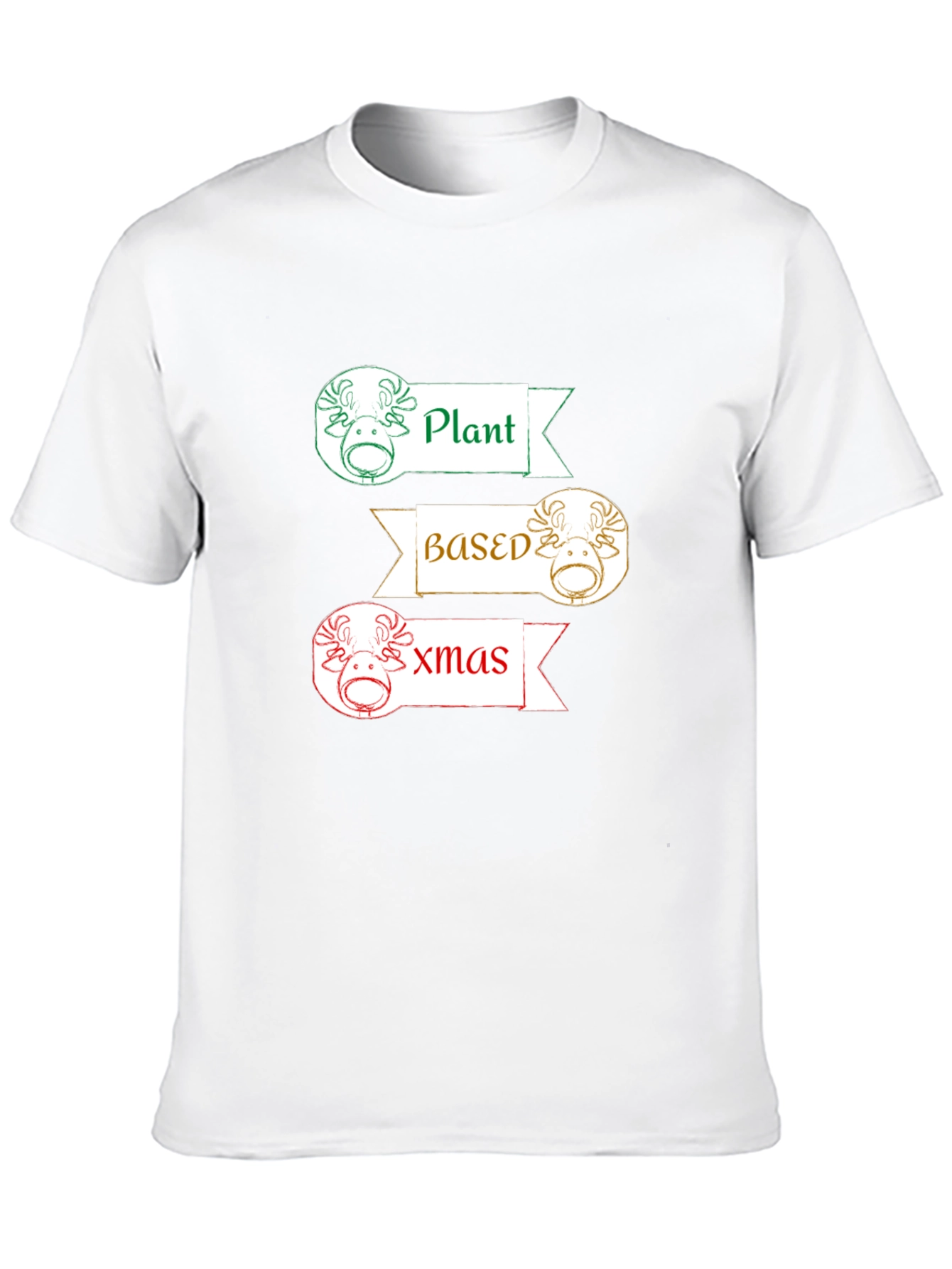Plant Based Xmas T-Shirt