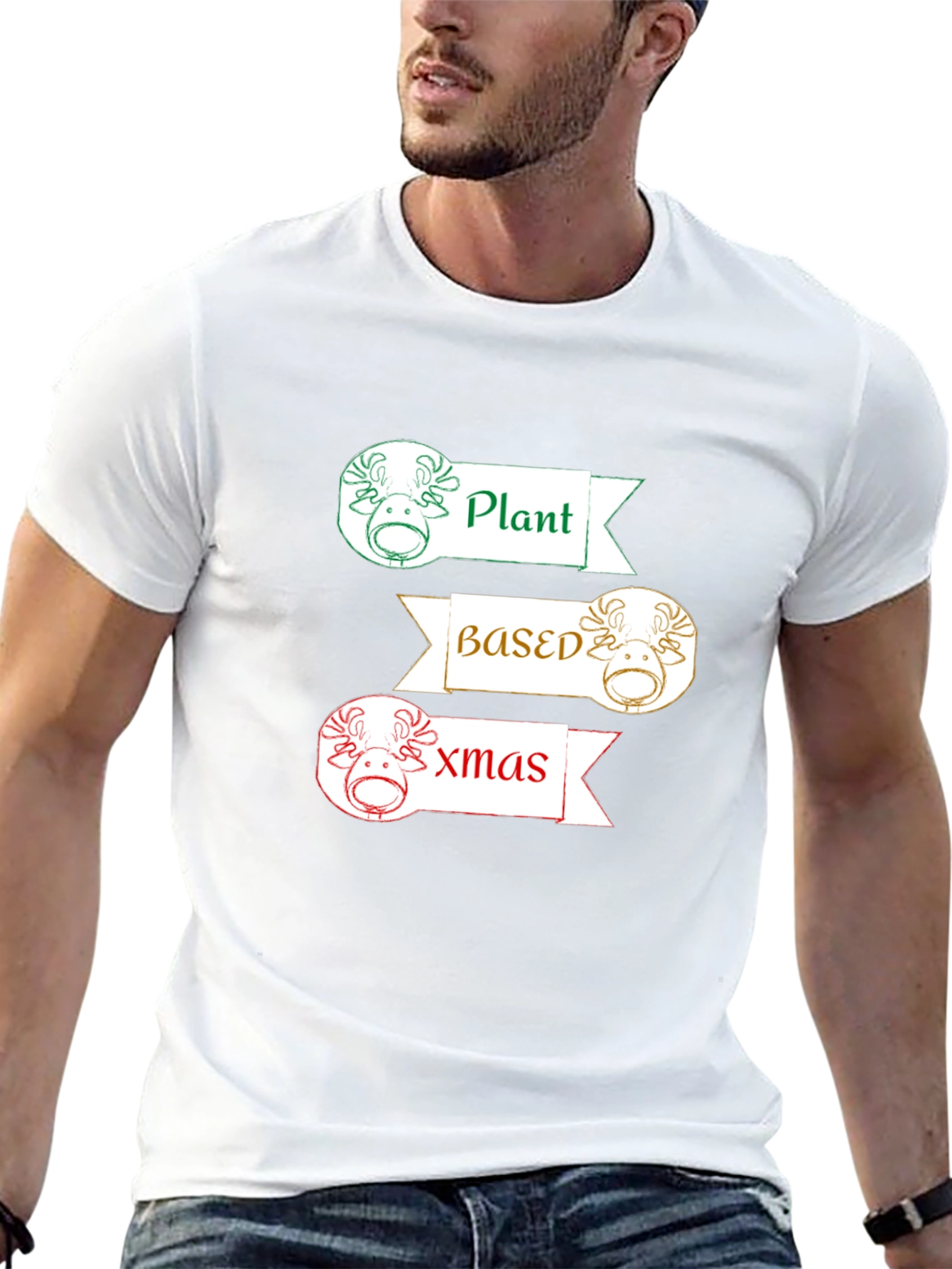 Plant Based Xmas T-Shirt