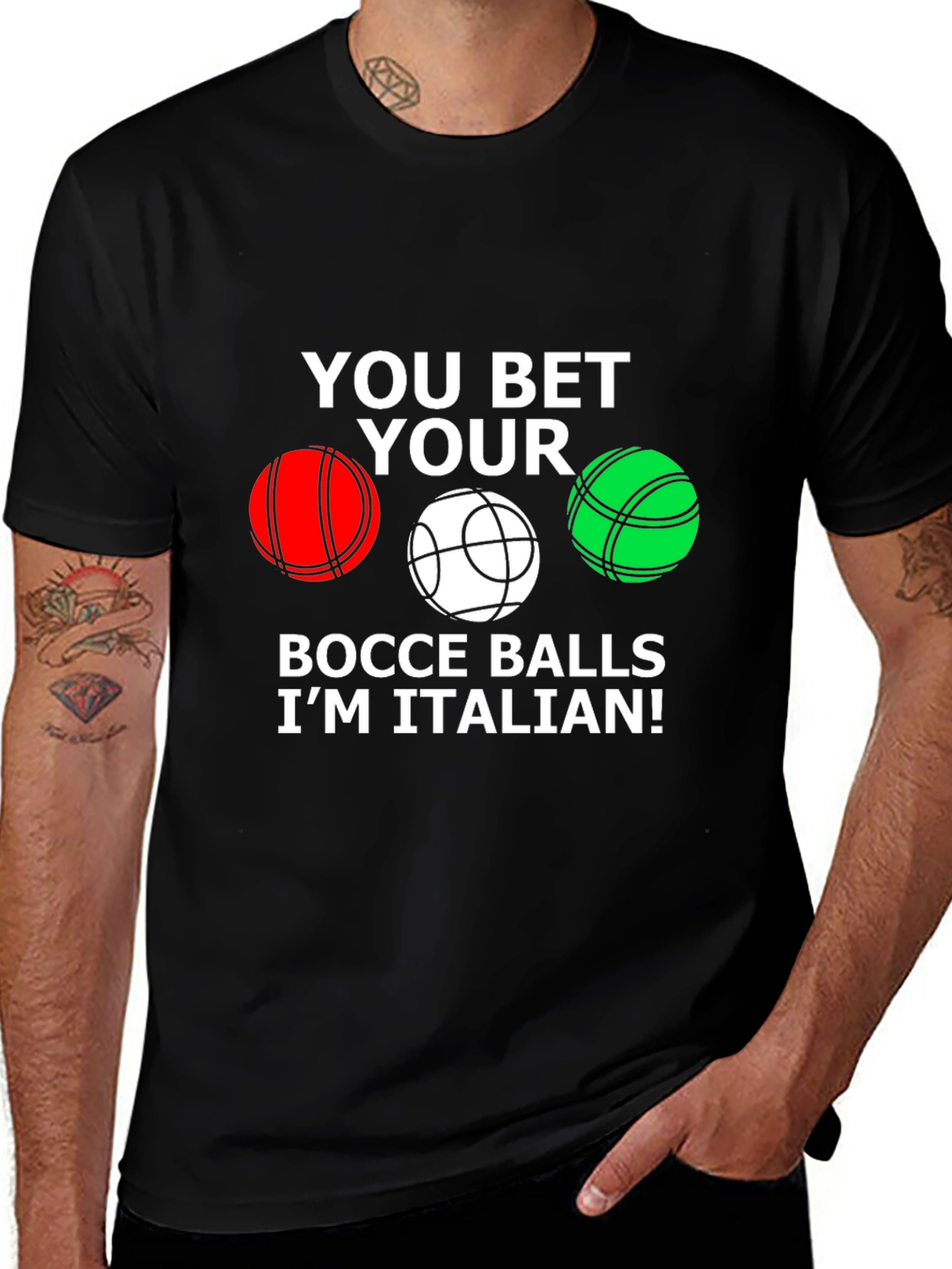 You Bet Your Bocce Balls Im Italian T-Shirt