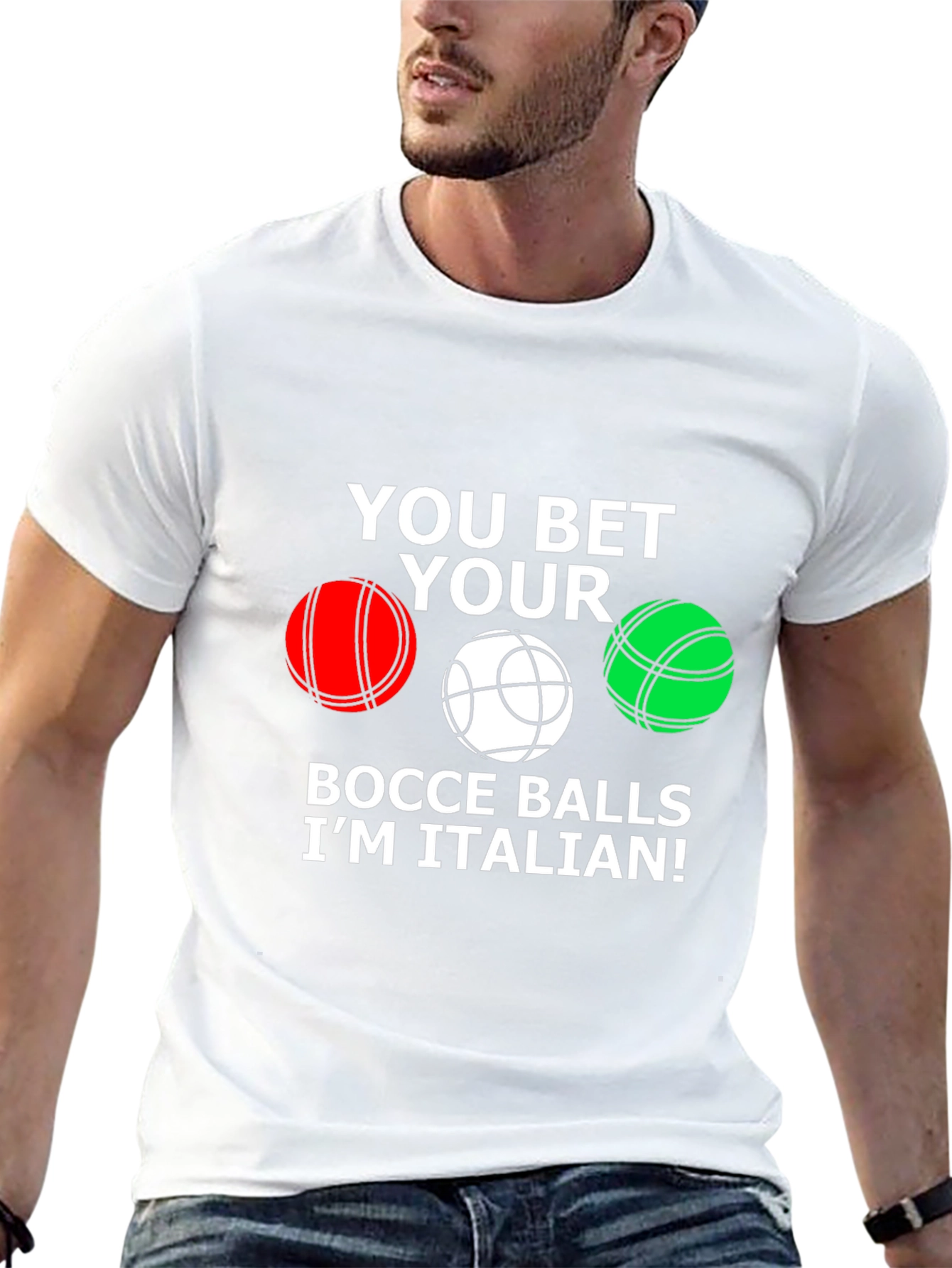 You Bet Your Bocce Balls Im Italian T-Shirt