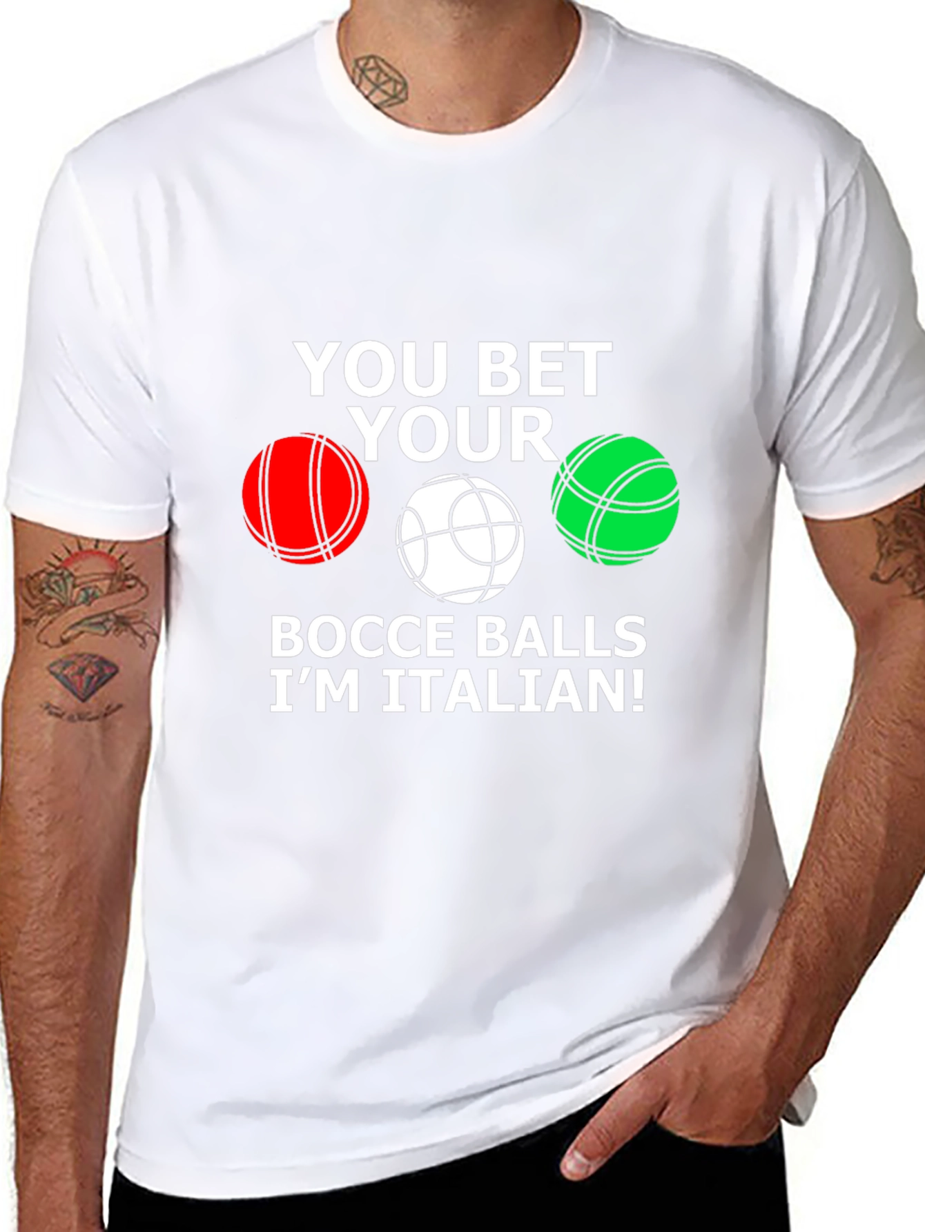 You Bet Your Bocce Balls Im Italian T-Shirt