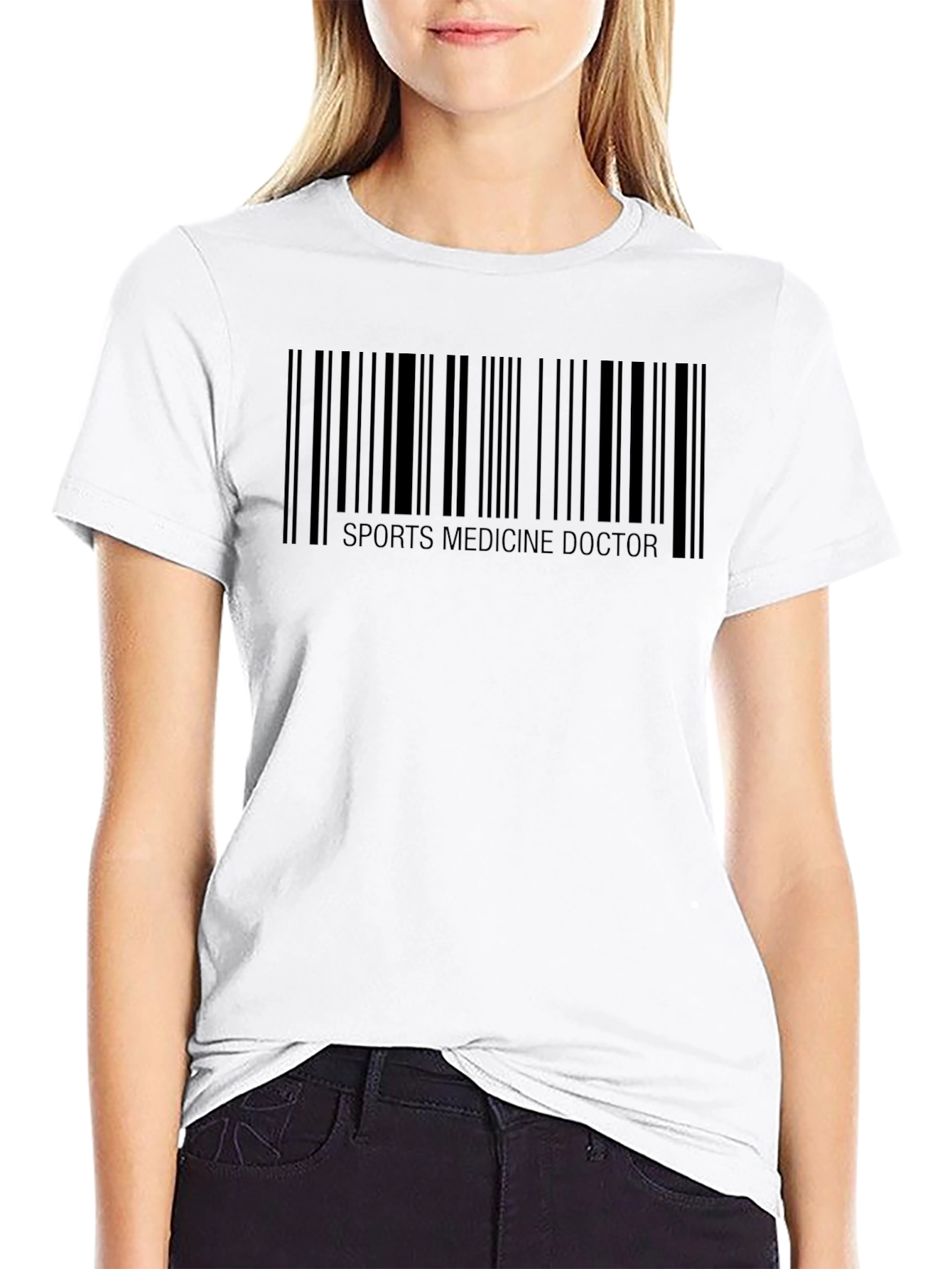 Sports Medicine Doctor Barcode T-Shirt