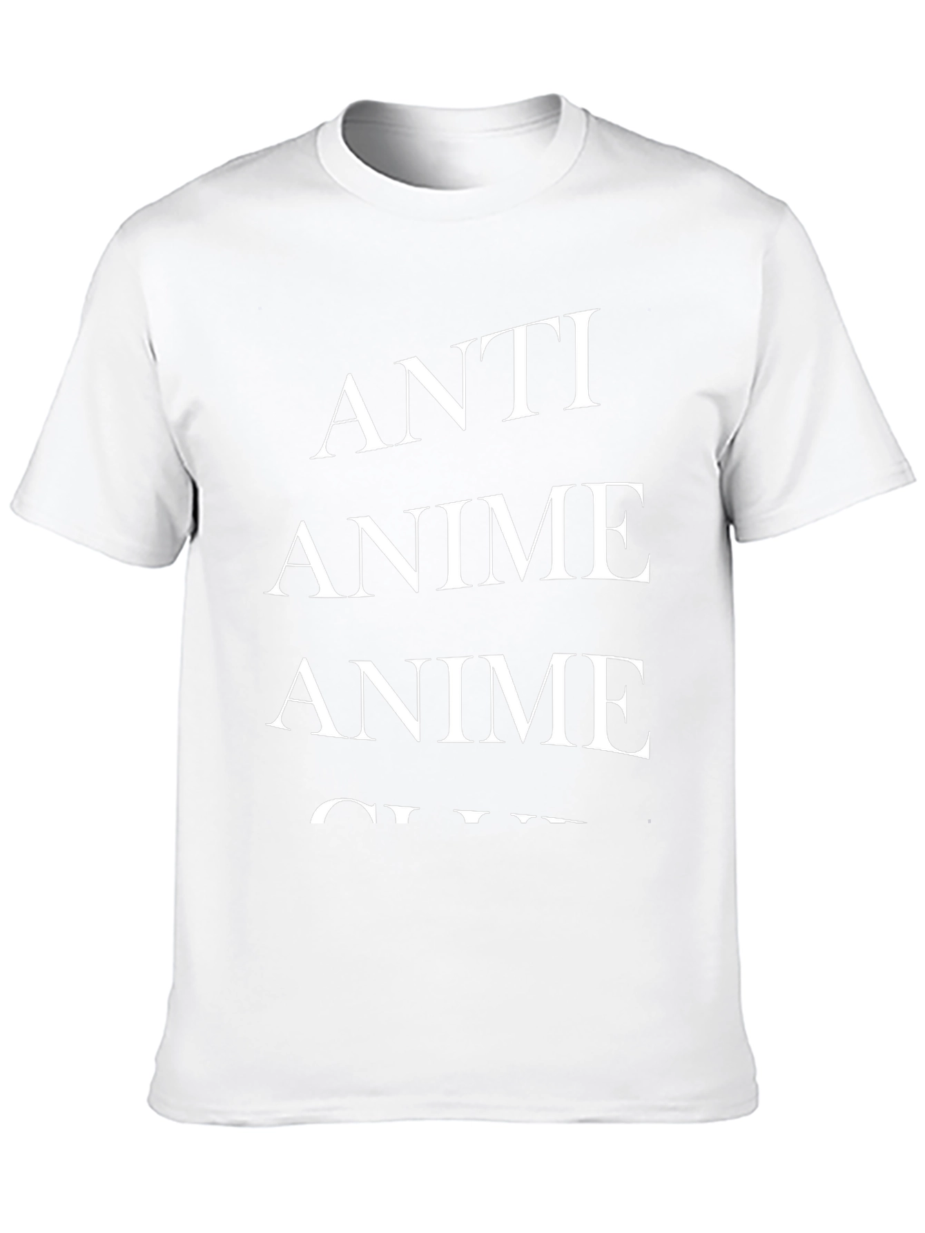 Anti Anime Club Black T-Shirt