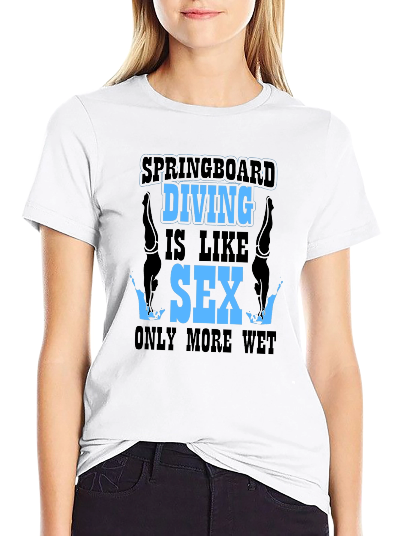 Springboard Diving T-Shirt - Funny Diver Gift