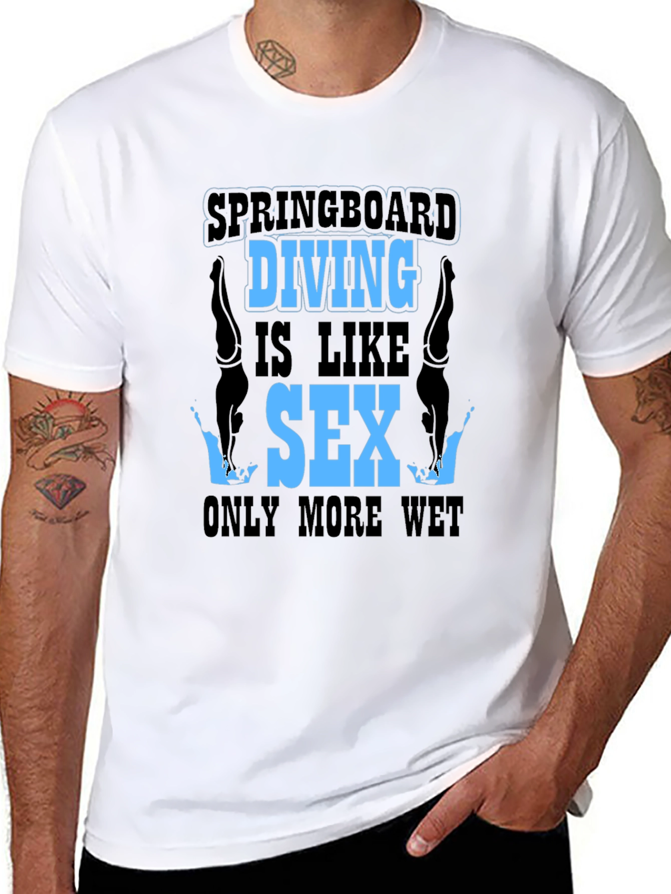 Springboard Diving T-Shirt - Funny Diver Gift