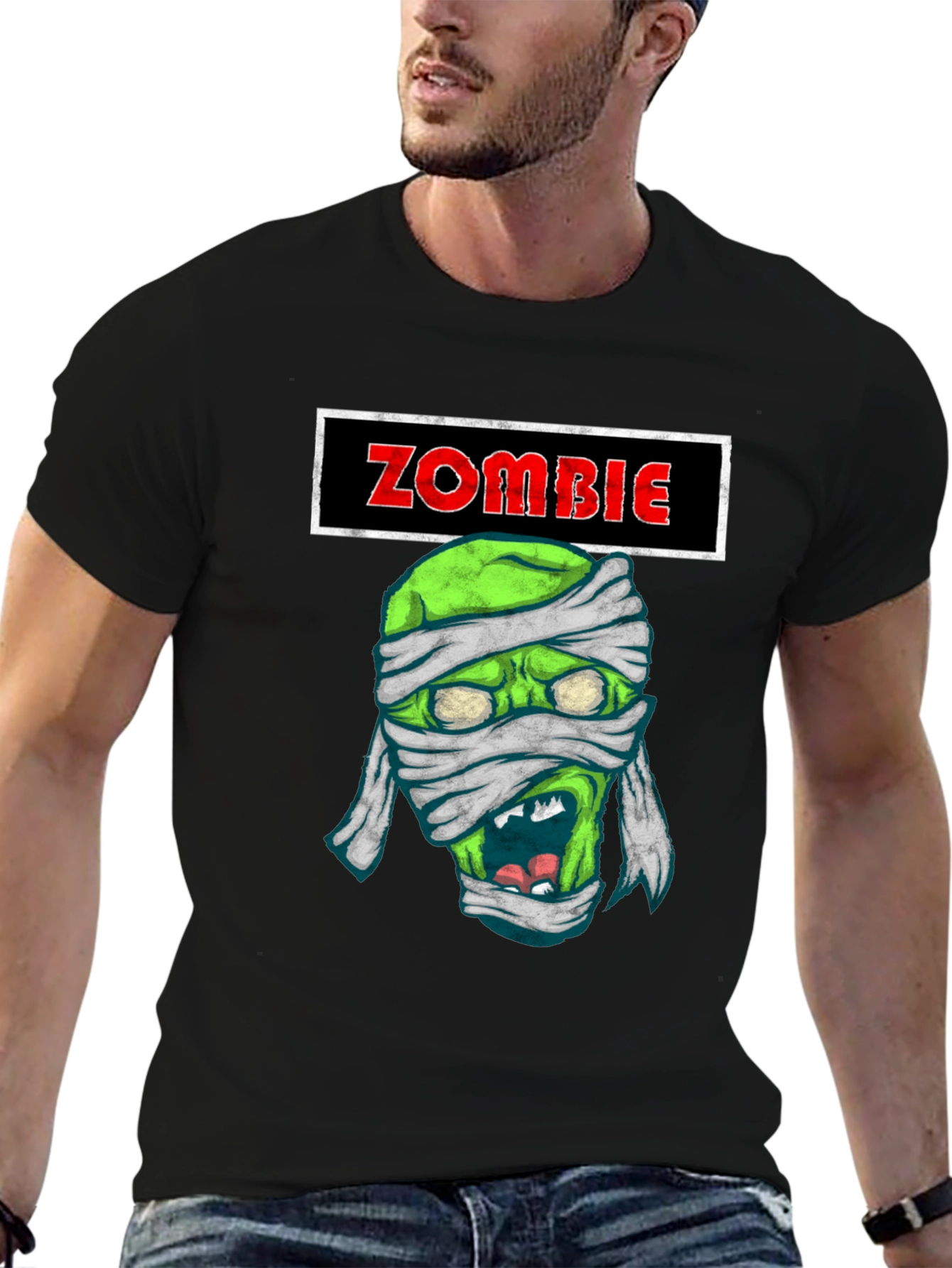 Zombie T-Shirt: Mummy Monster Graphic Tee