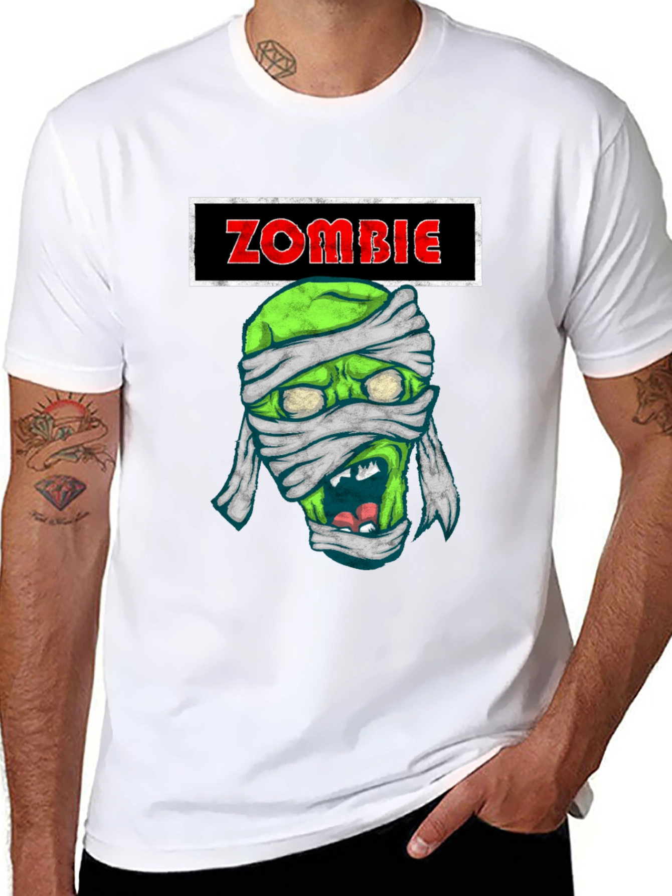 Zombie T-Shirt: Mummy Monster Graphic Tee