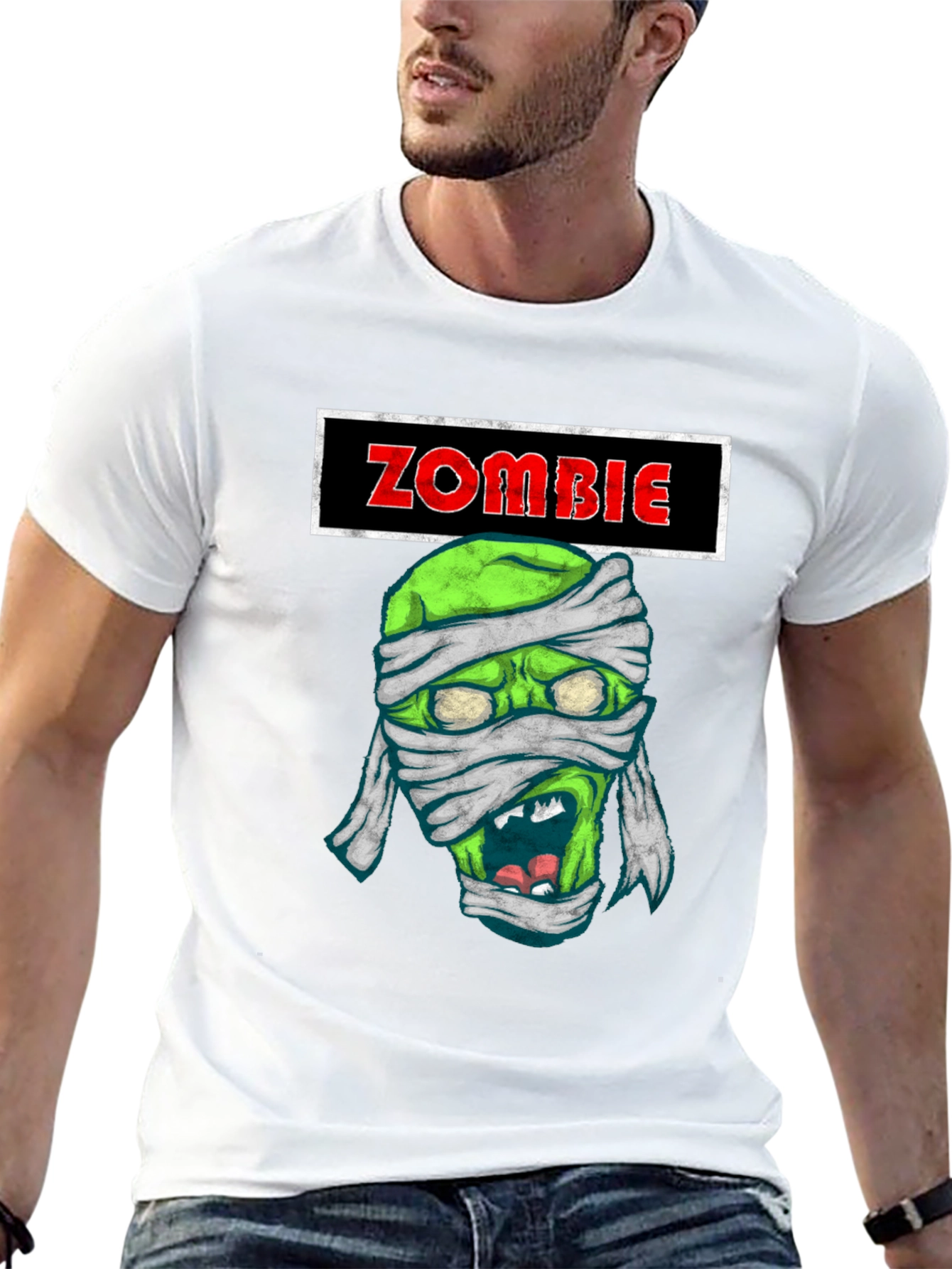 Zombie T-Shirt: Mummy Monster Graphic Tee