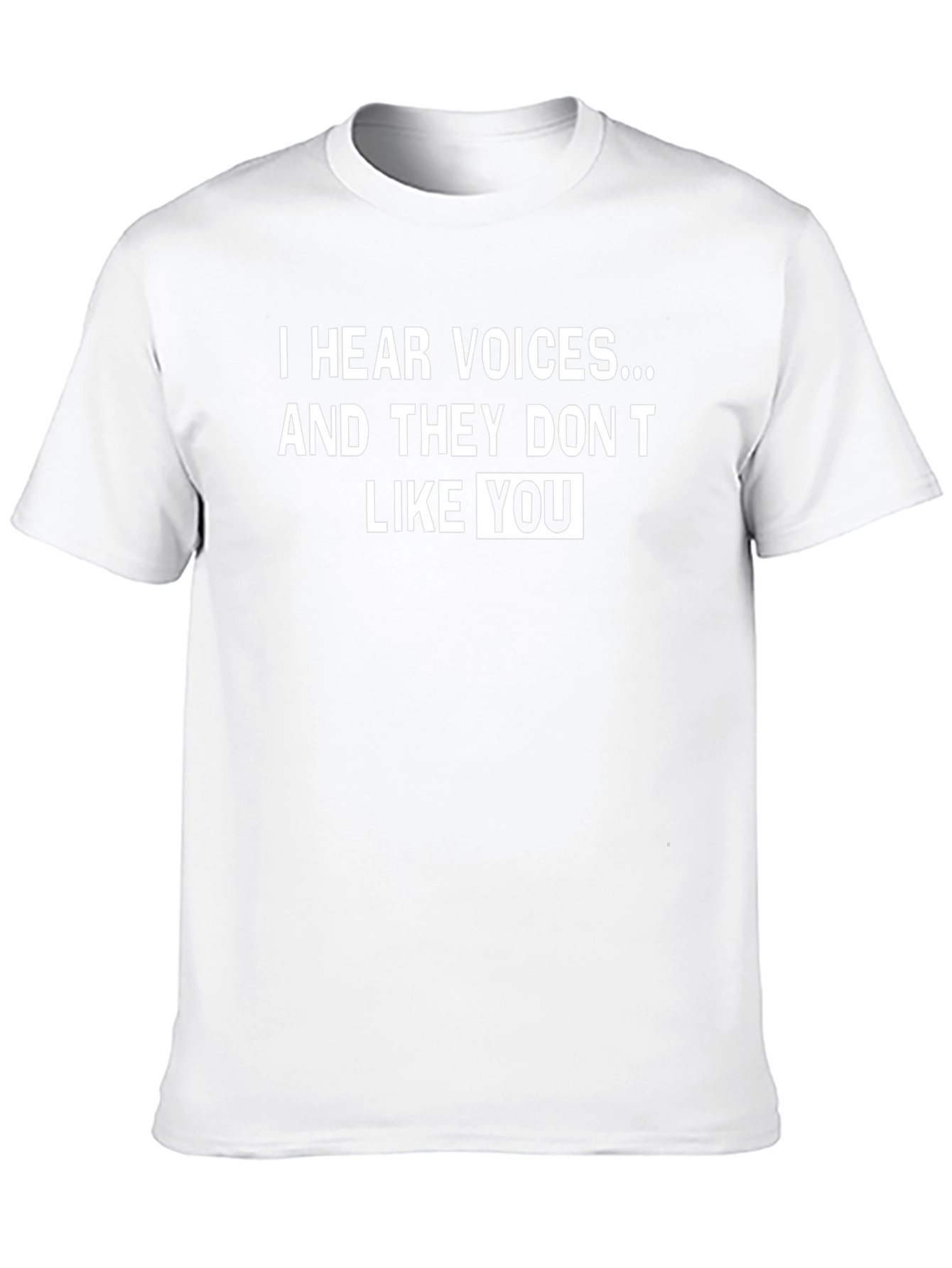 I Hear Voices Funny Graphic Tee - Unisex