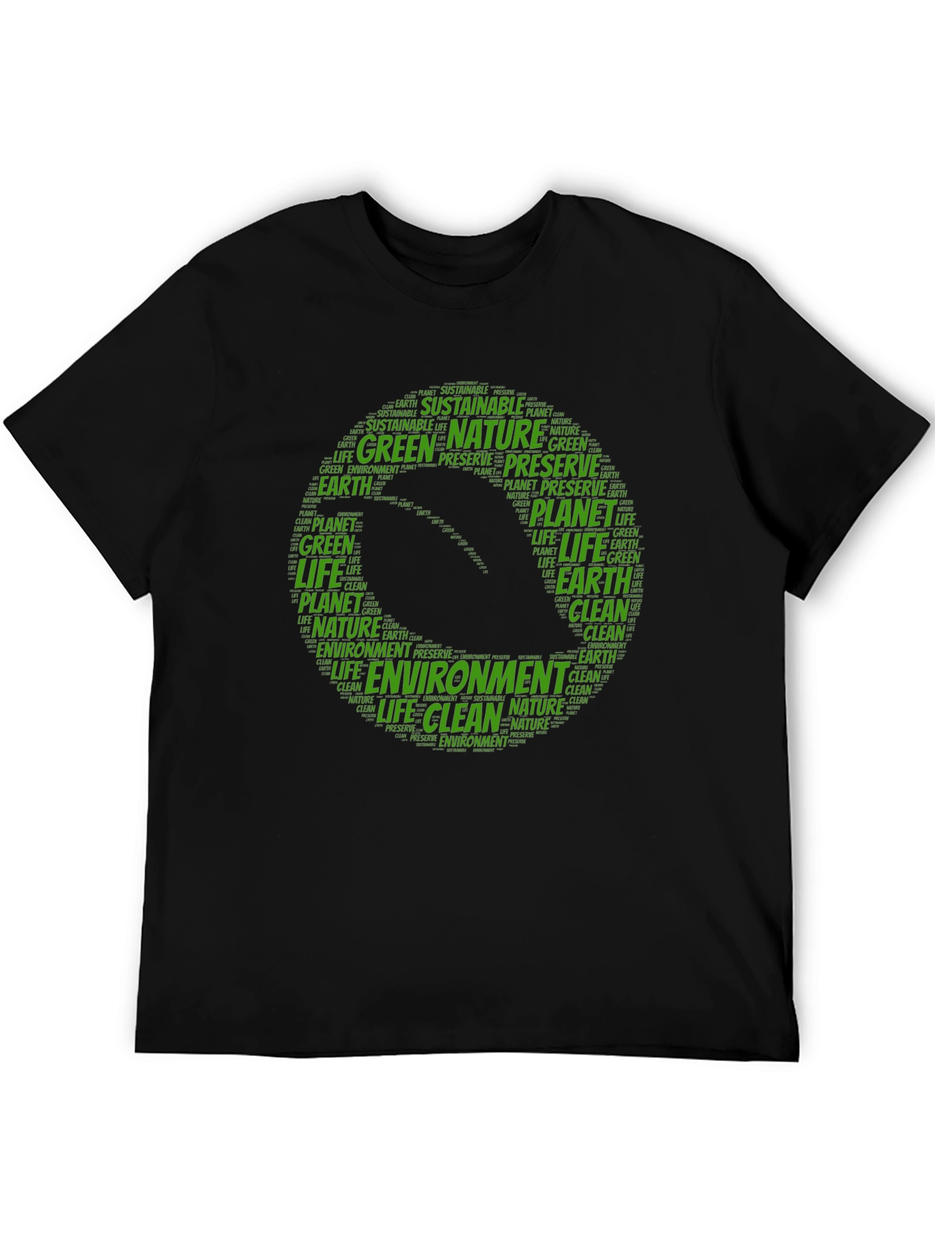 Eco-Friendly T-Shirt - Green Planet Design