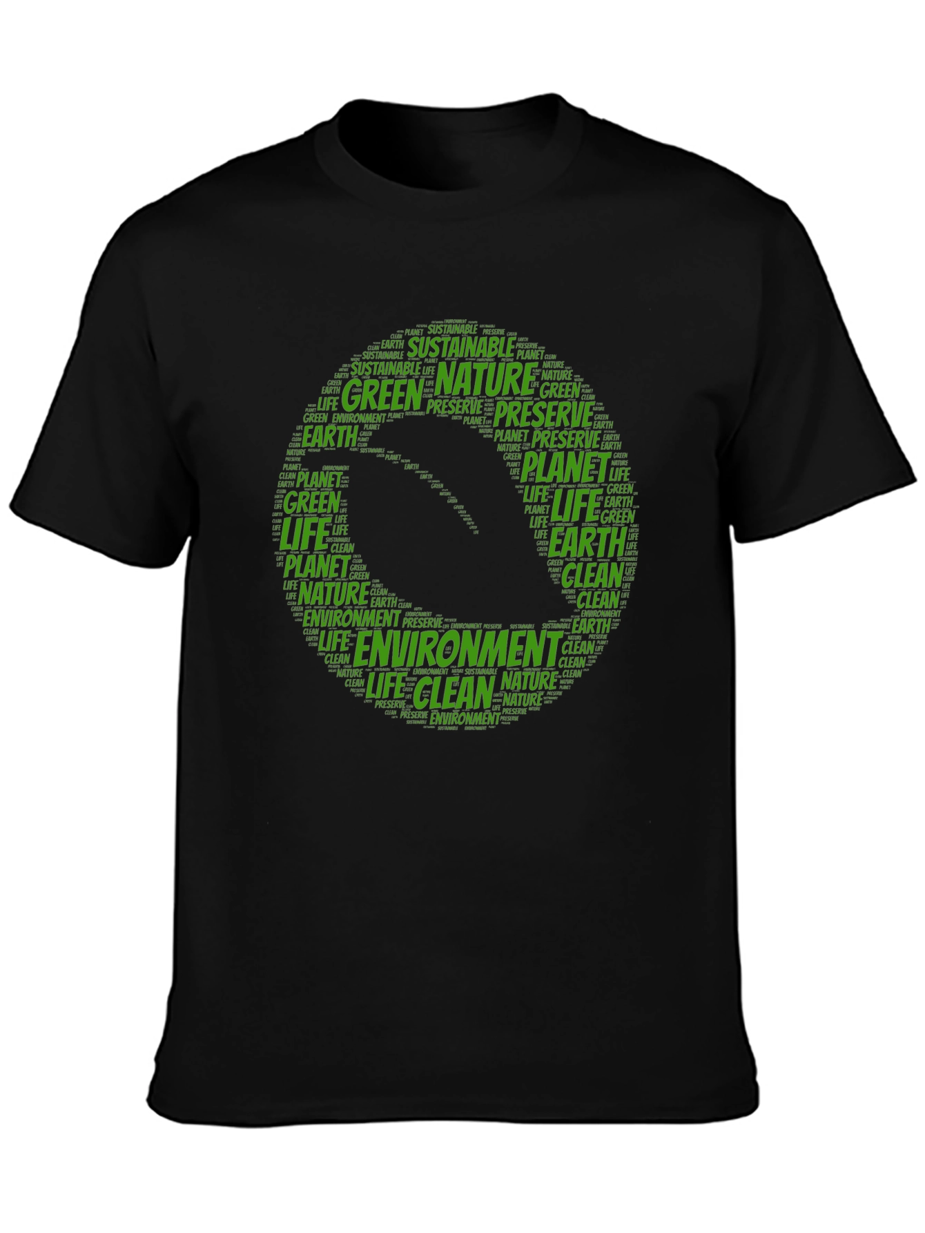 Eco-Friendly T-Shirt - Green Planet Design