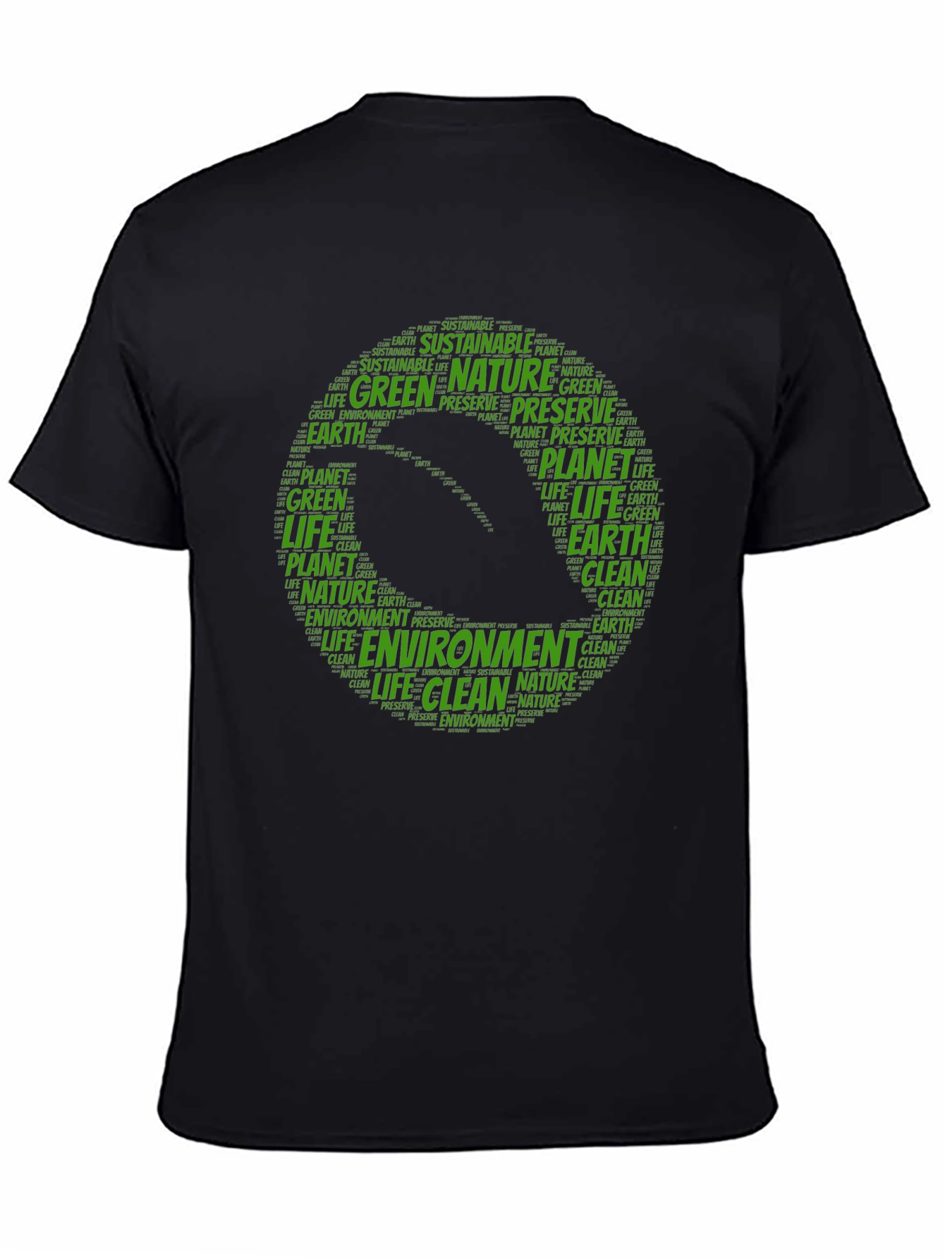 Eco-Friendly T-Shirt - Green Planet Design