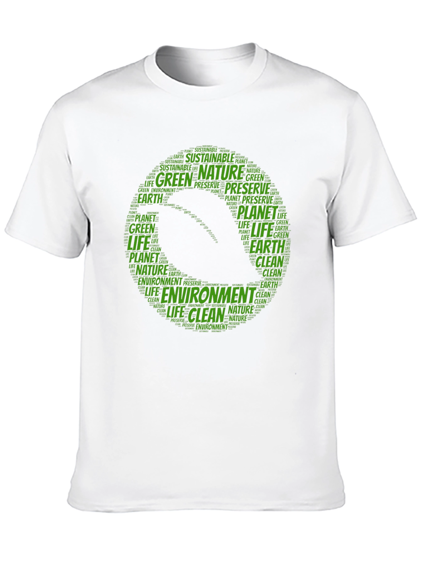 Eco-Friendly T-Shirt - Green Planet Design