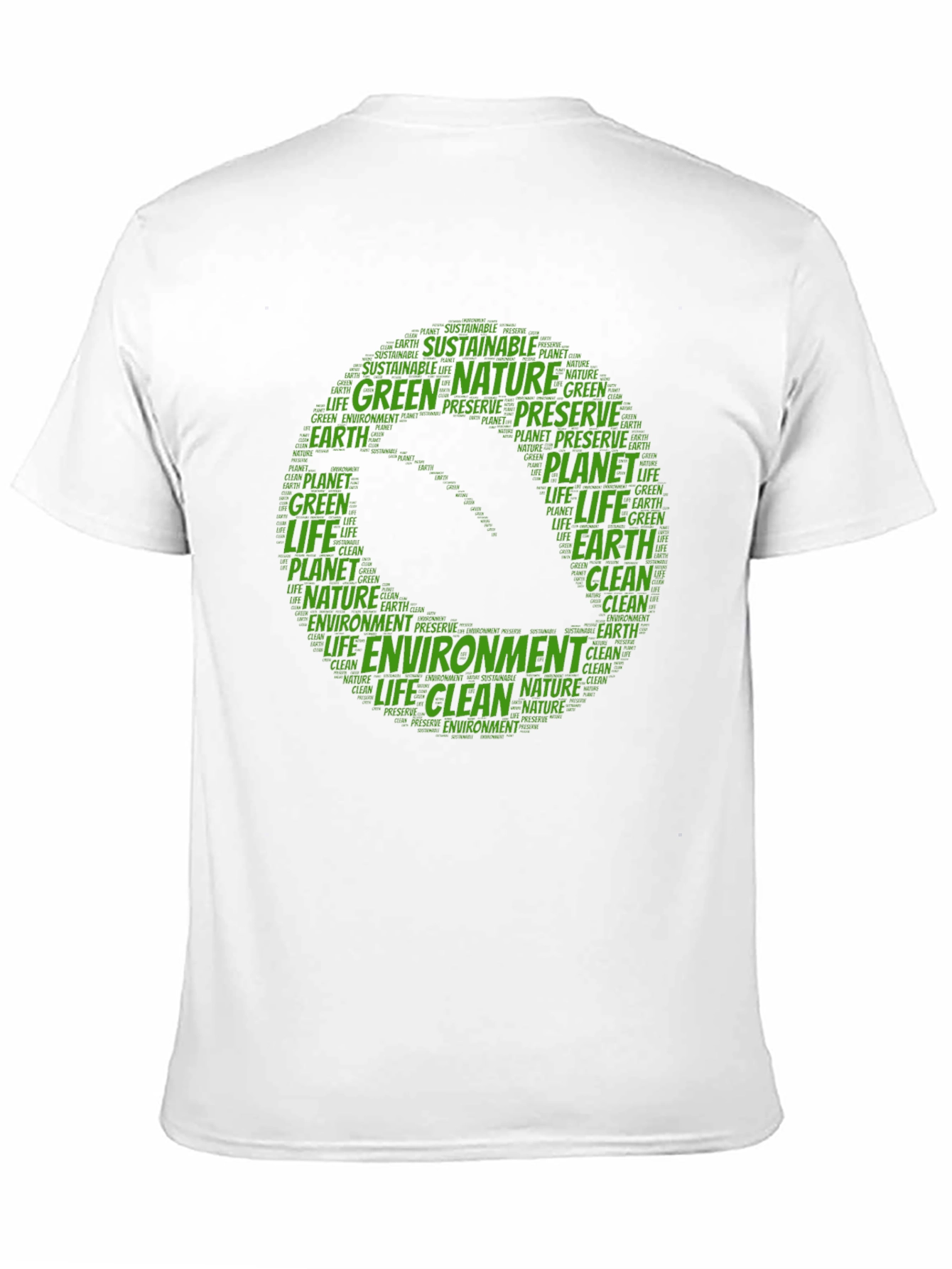 Eco-Friendly T-Shirt - Green Planet Design