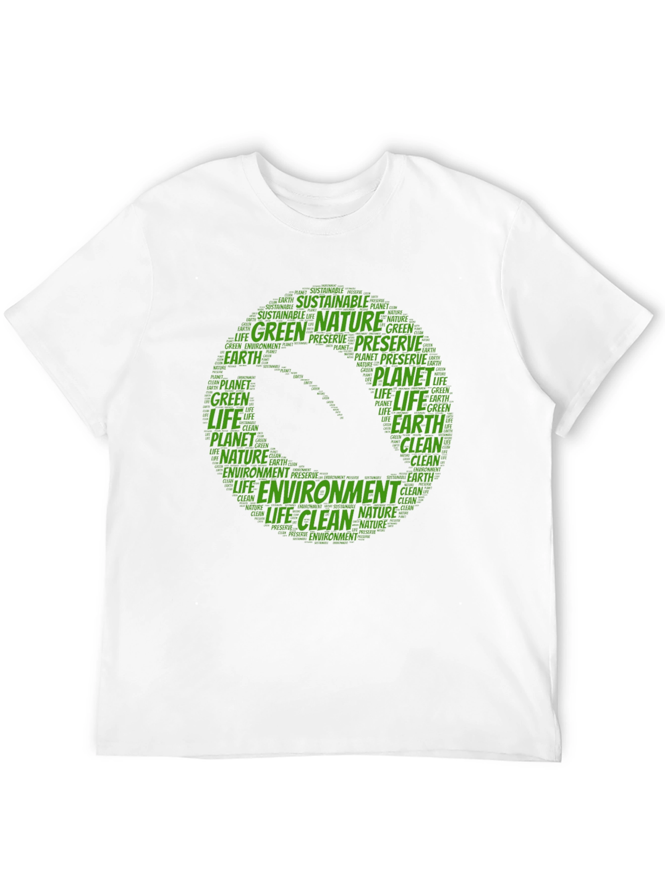 Eco-Friendly T-Shirt - Green Planet Design