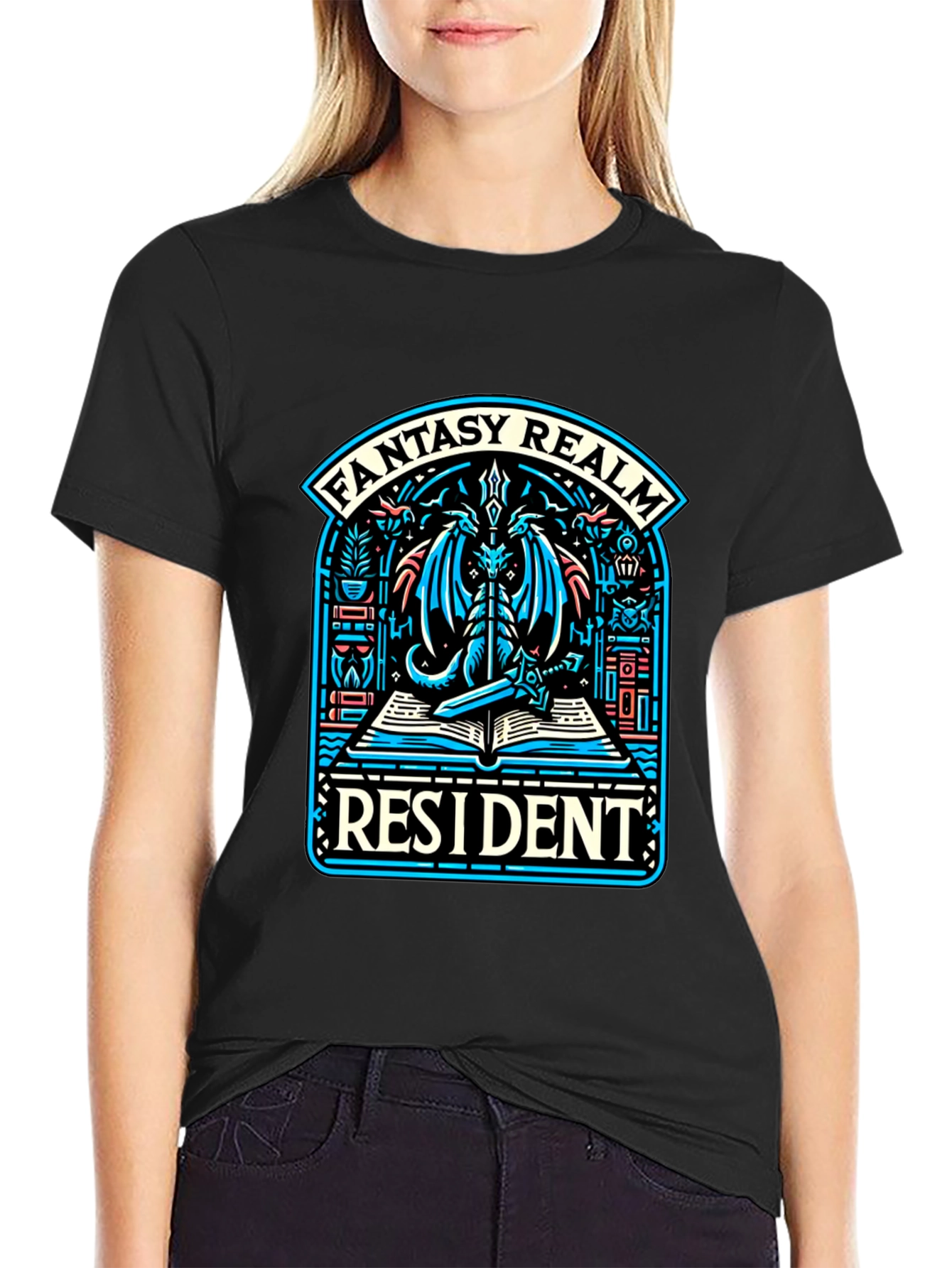 Fantasy Realm Resident Dragon T-Shirt