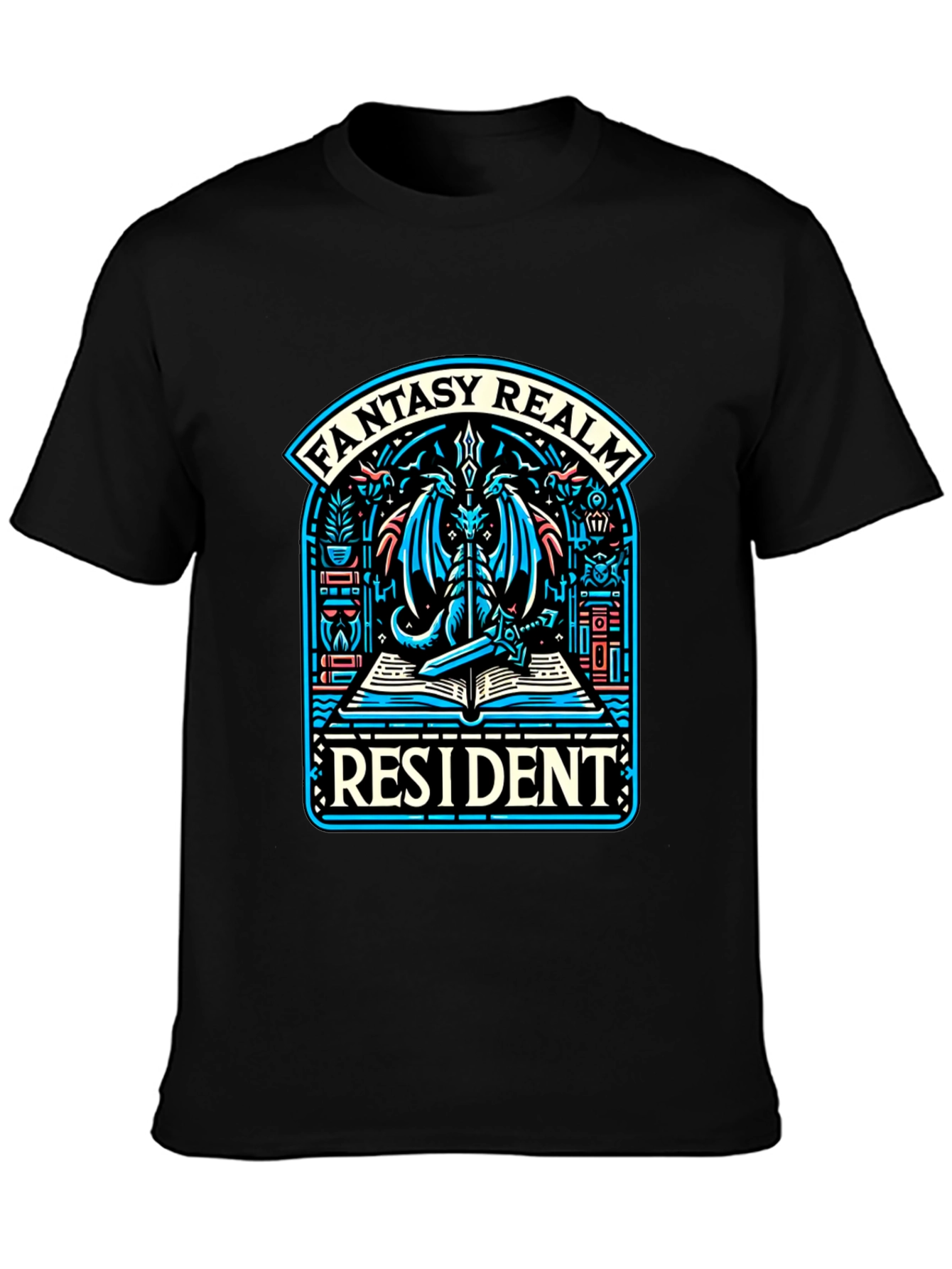 Fantasy Realm Resident Dragon T-Shirt