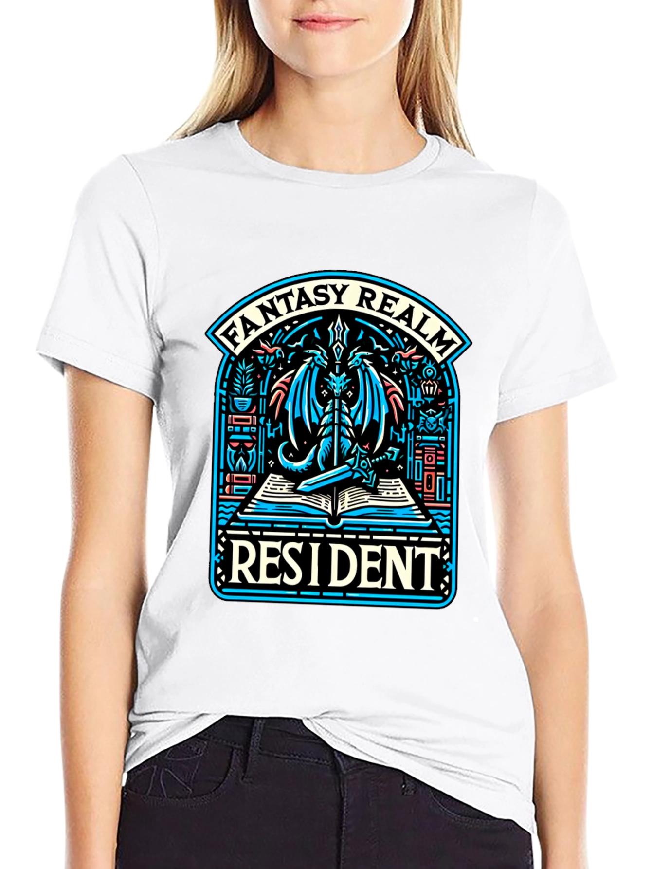Fantasy Realm Resident Dragon T-Shirt