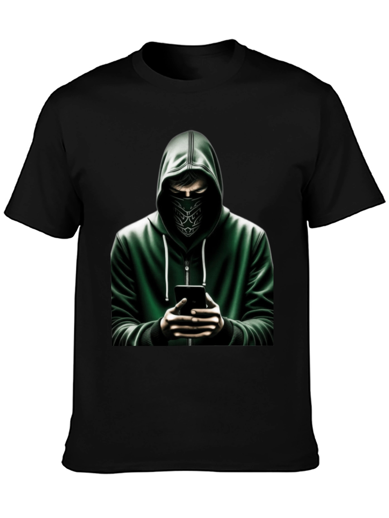 Urban Hacker Graphic Tee - Stealth Style