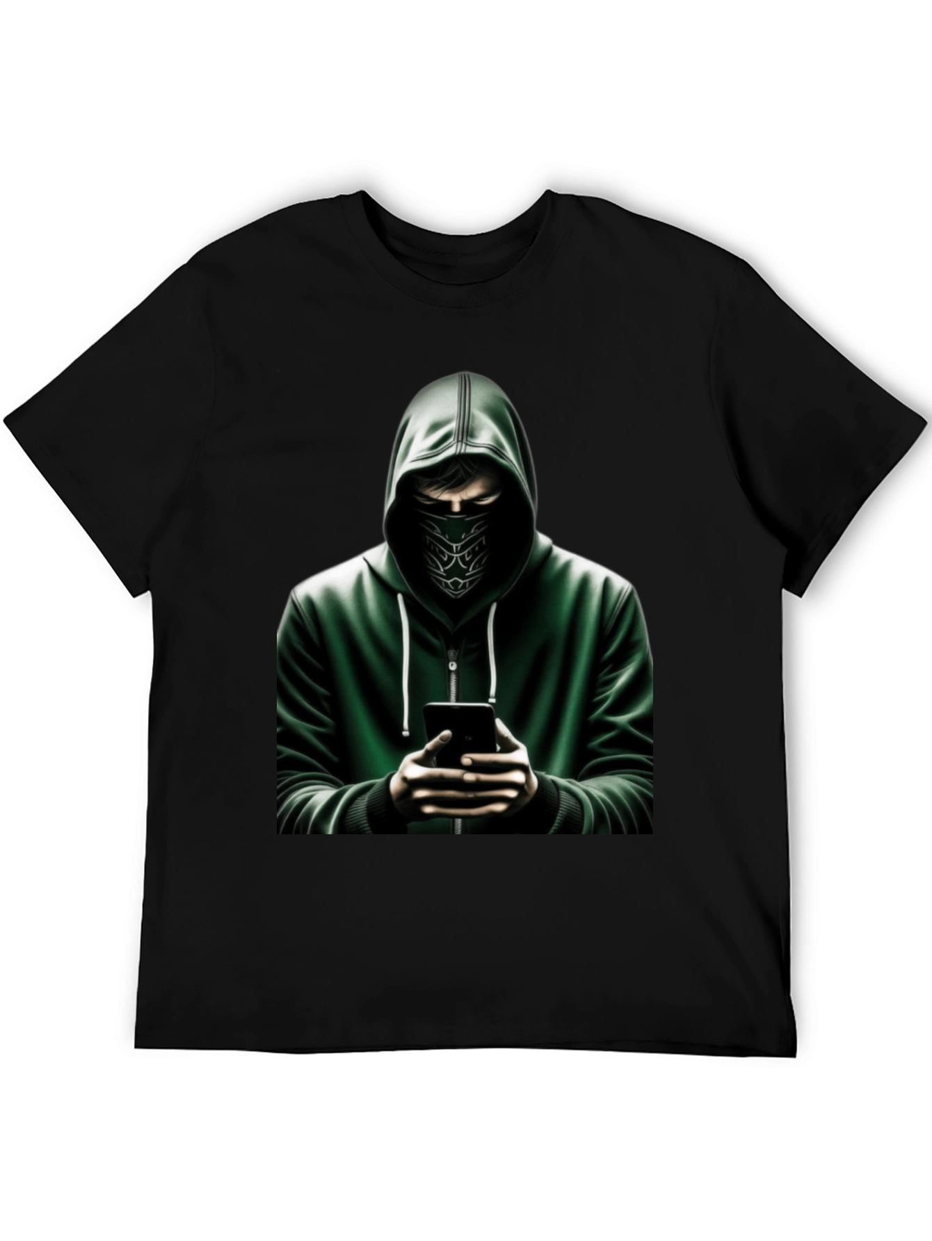 Urban Hacker Graphic Tee - Stealth Style