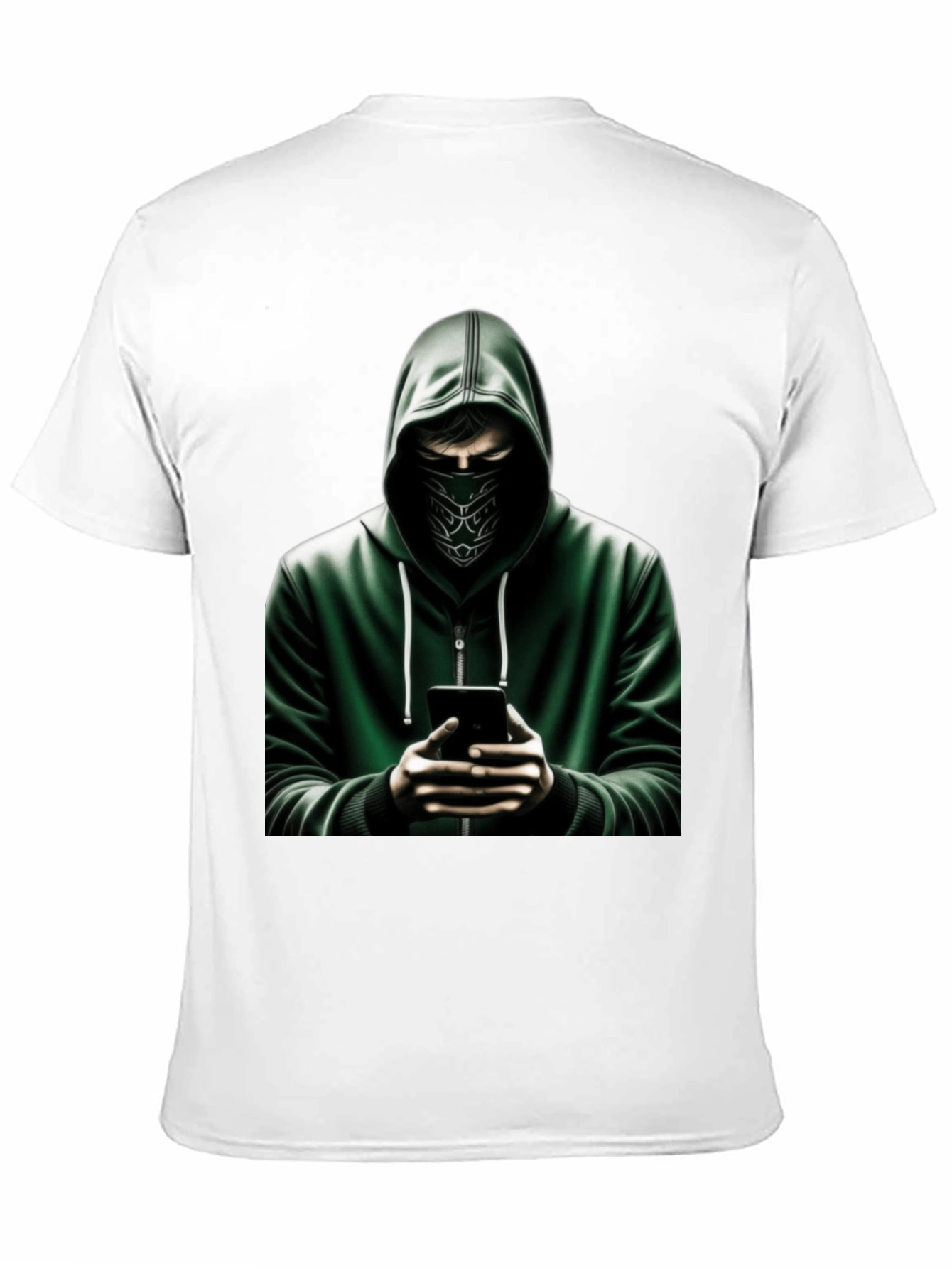 Urban Hacker Graphic Tee - Stealth Style