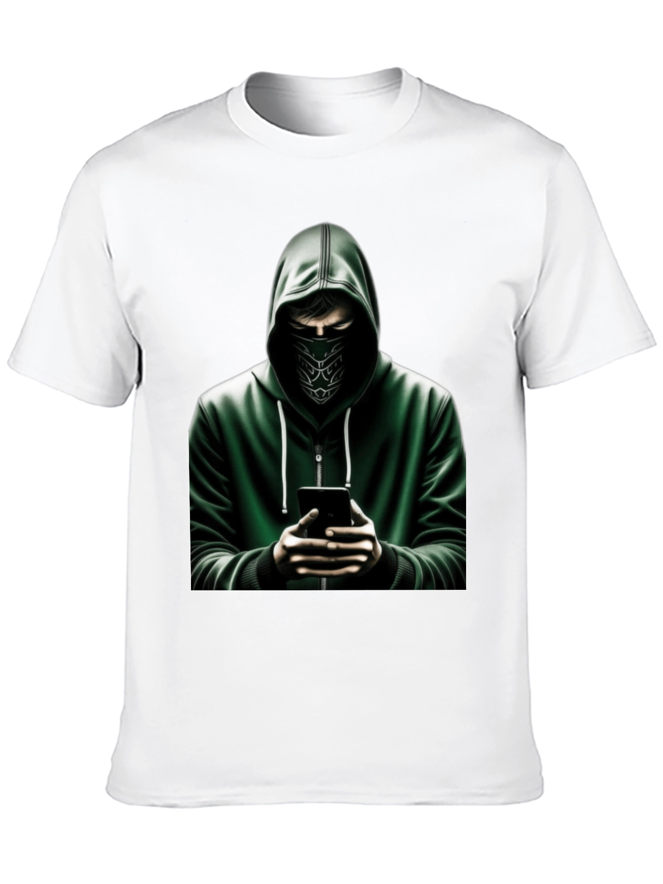 Urban Hacker Graphic Tee - Stealth Style