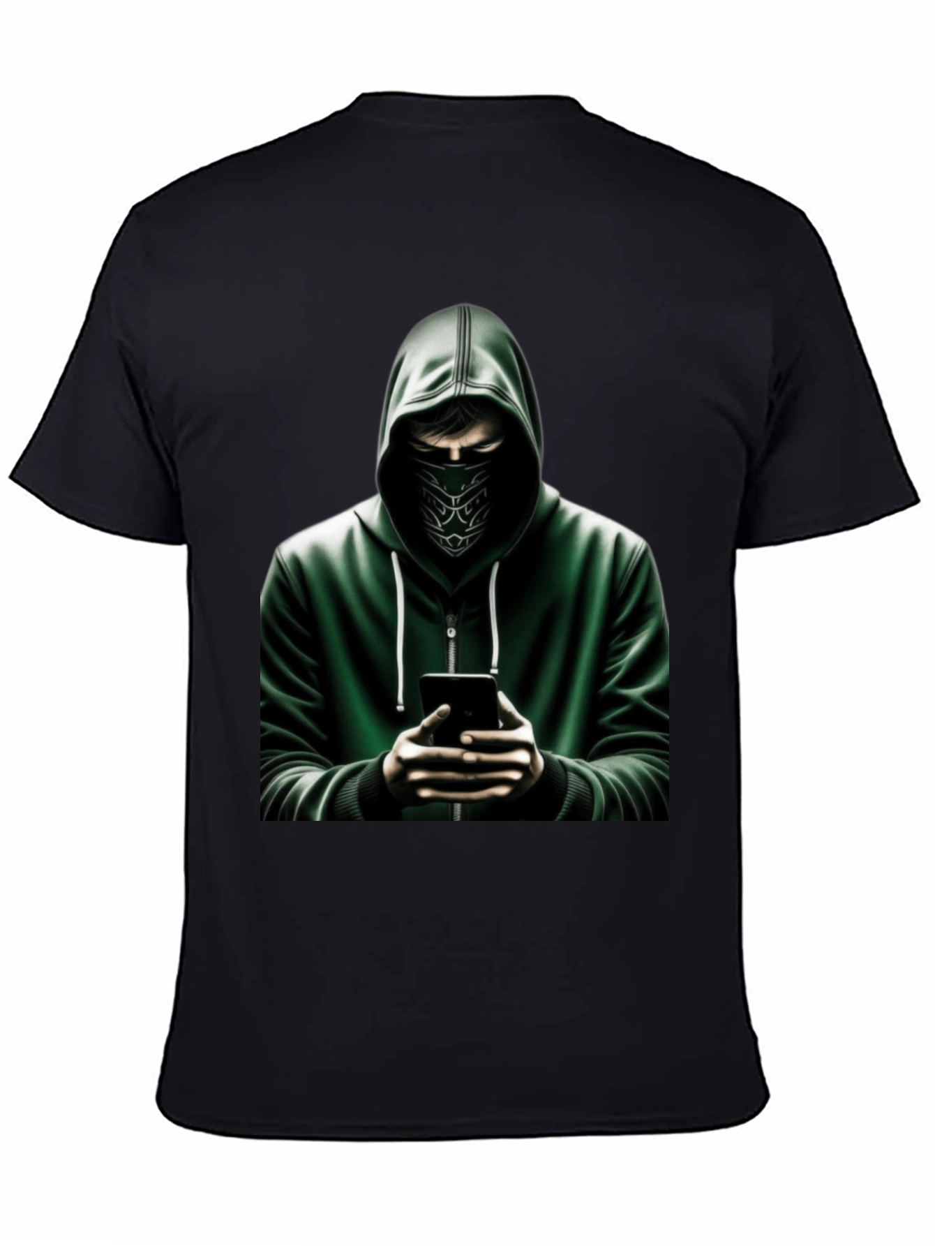 Urban Hacker Graphic Tee - Stealth Style