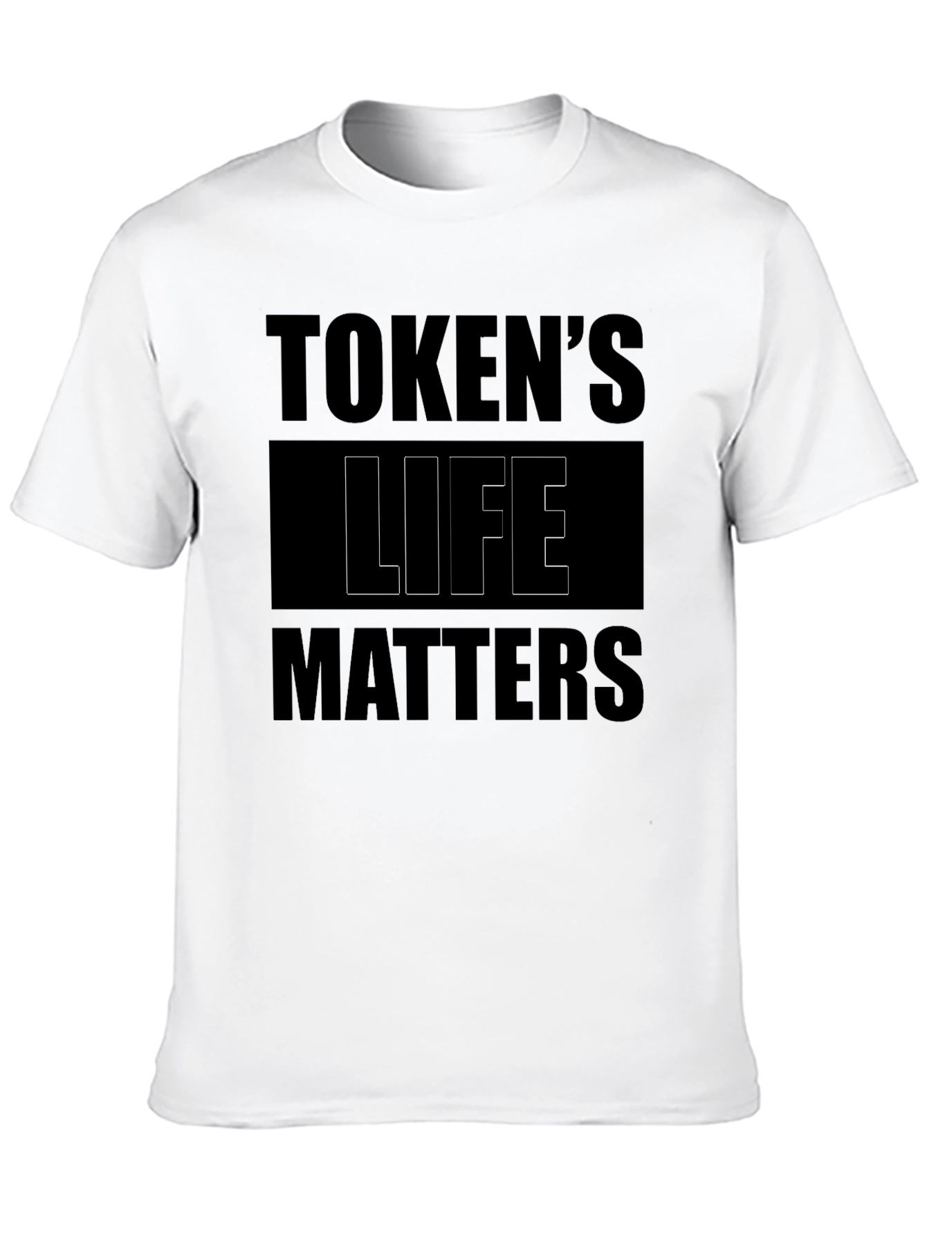 Tokens Life Matters Graphic Tee - Black
